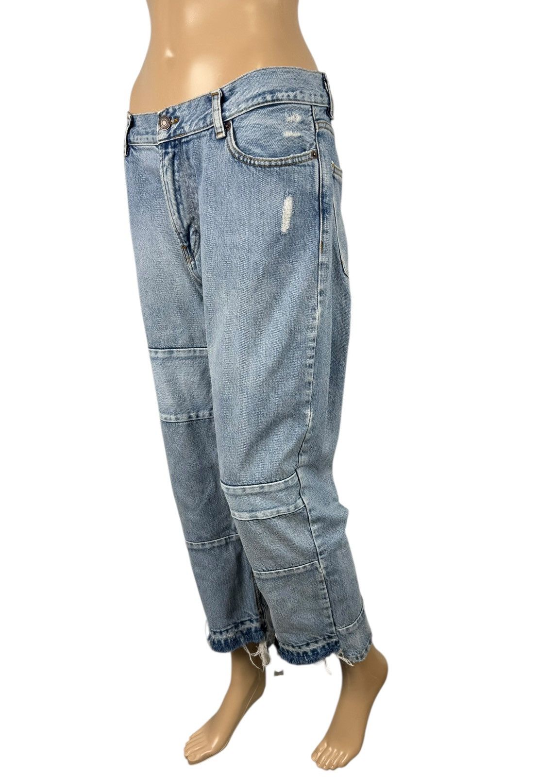 The Kooples Nelly Boyfriend Jeans Relaxed Crop size 29