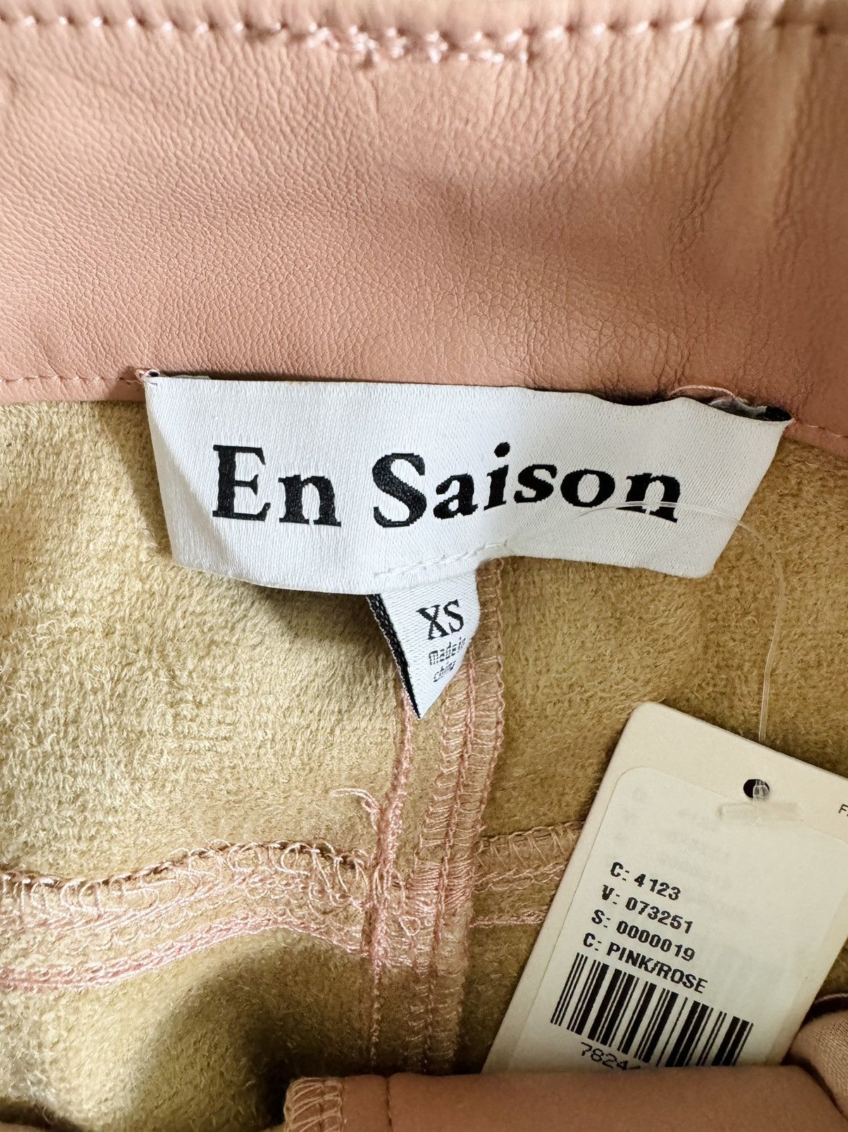 Anthropologie Anthropologie En Saison Lana Faux Leather Trousers, Size XS Size 26" / US 2 / IT 38 - 11 Thumbnail