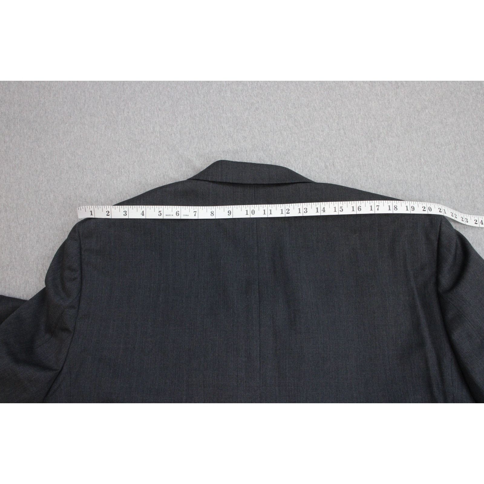 Lauren Ralph Lauren Lauren Ralph Lauren Blazer Mens Size 48L Gray Wool 2 Button Size 48L - 10 Thumbnail
