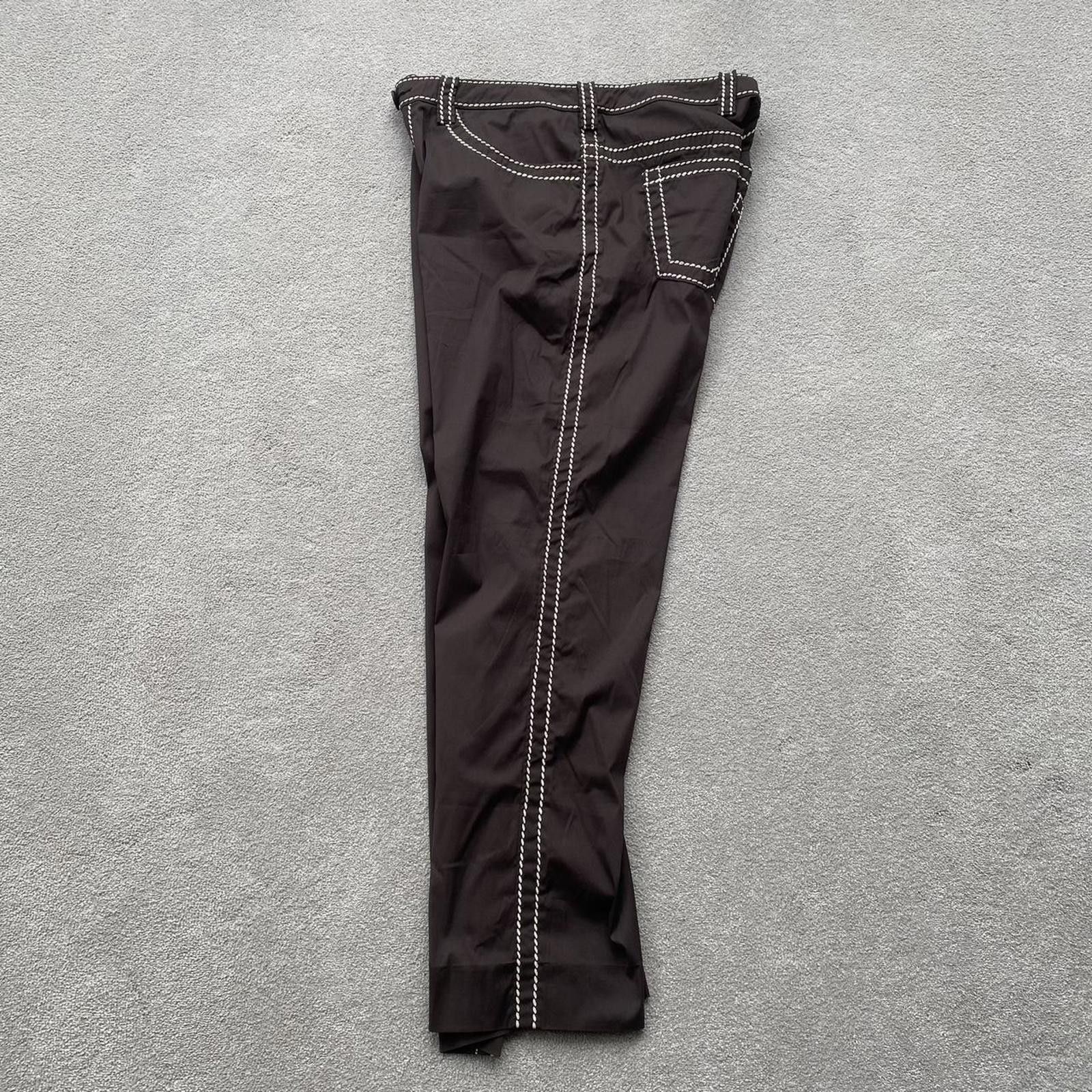 Prada Prada Nylon Contrast Stitch Technical Utility Trousers. Size US 36 / EU 52 - 2 Thumbnail