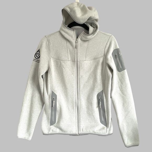 Arc'teryx Arc'teryx Gray Covert Full-Zip Fleece Hoody - Small Size S / US 4 / IT 40 - 14 Thumbnail