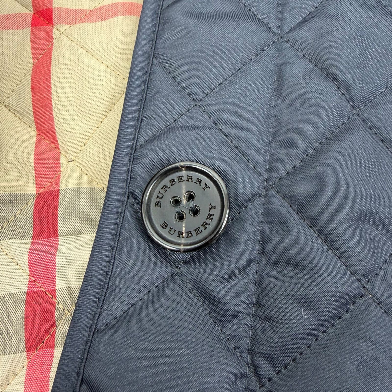 Burberry Burberry Ashurst Diamond Quilted Jacket Dark Blue Size XS Size XS / US 0-2 / IT 36-38 - 12 Thumbnail