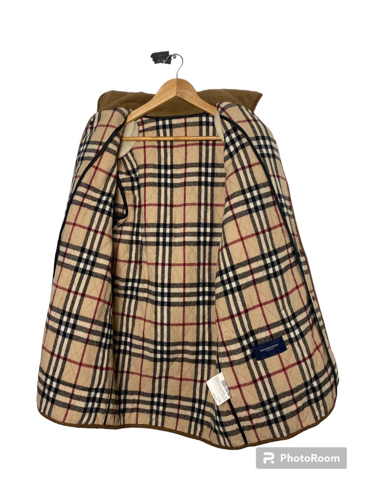 Burberry Burberry Novacheck Wool Jacket Quilted Size US L / EU 52-54 / 3 - 2 Thumbnail