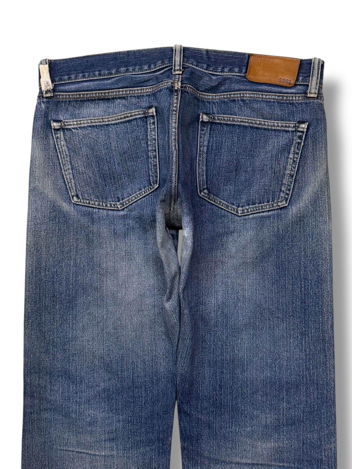 Uniqlo Vintage Uniqlo UJ S002 Selvedge Denim Jeans Red Line | W38 Size US 38 / EU 54 - 5 Thumbnail