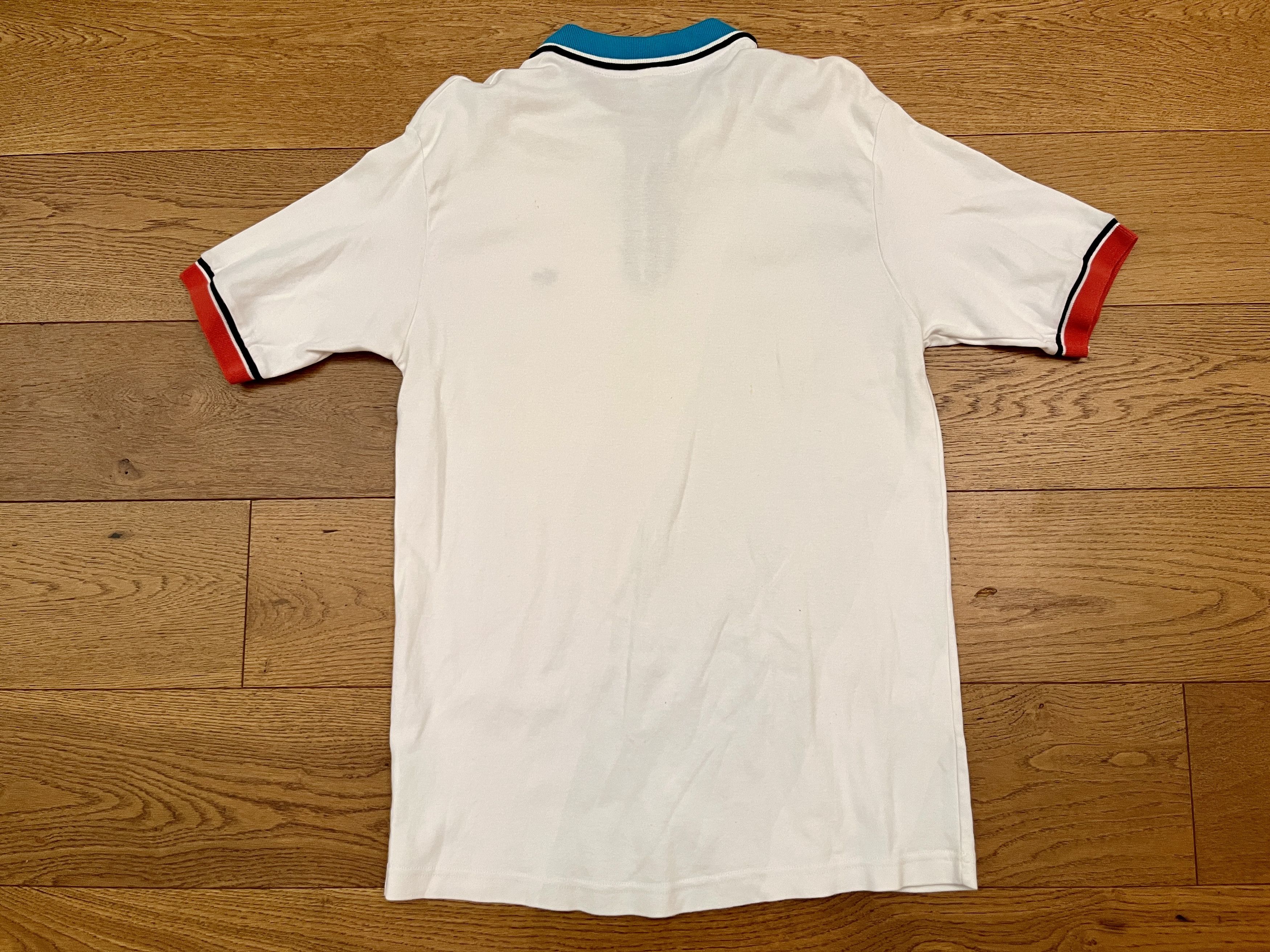 Lacoste Vintage Chemise Lacoste Polo XXL White Made in France Size US XL / EU 56 / 4 - 5 Thumbnail