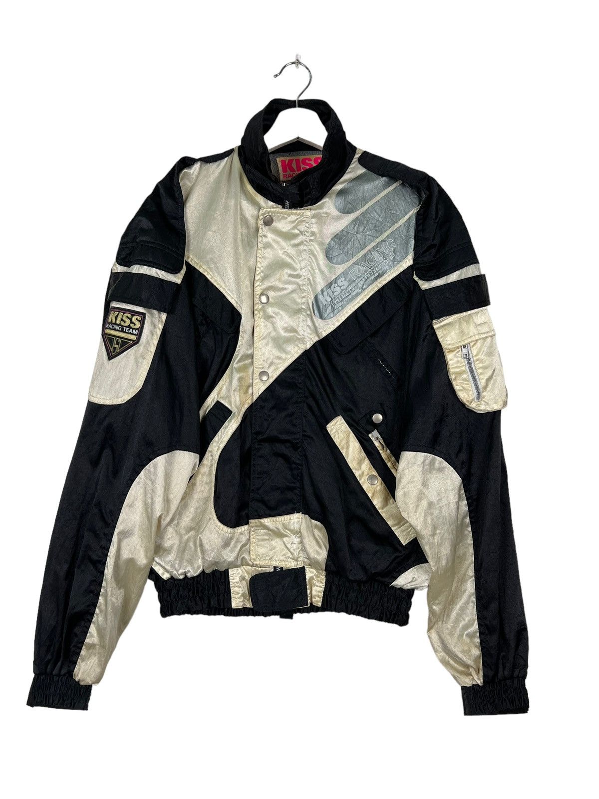 Kadoya 🔥 RARE KISS RACING TEAM HYBRID SURVIVAL MOTO JACKET Size US L / EU 52-54 / 3 - 3 Thumbnail