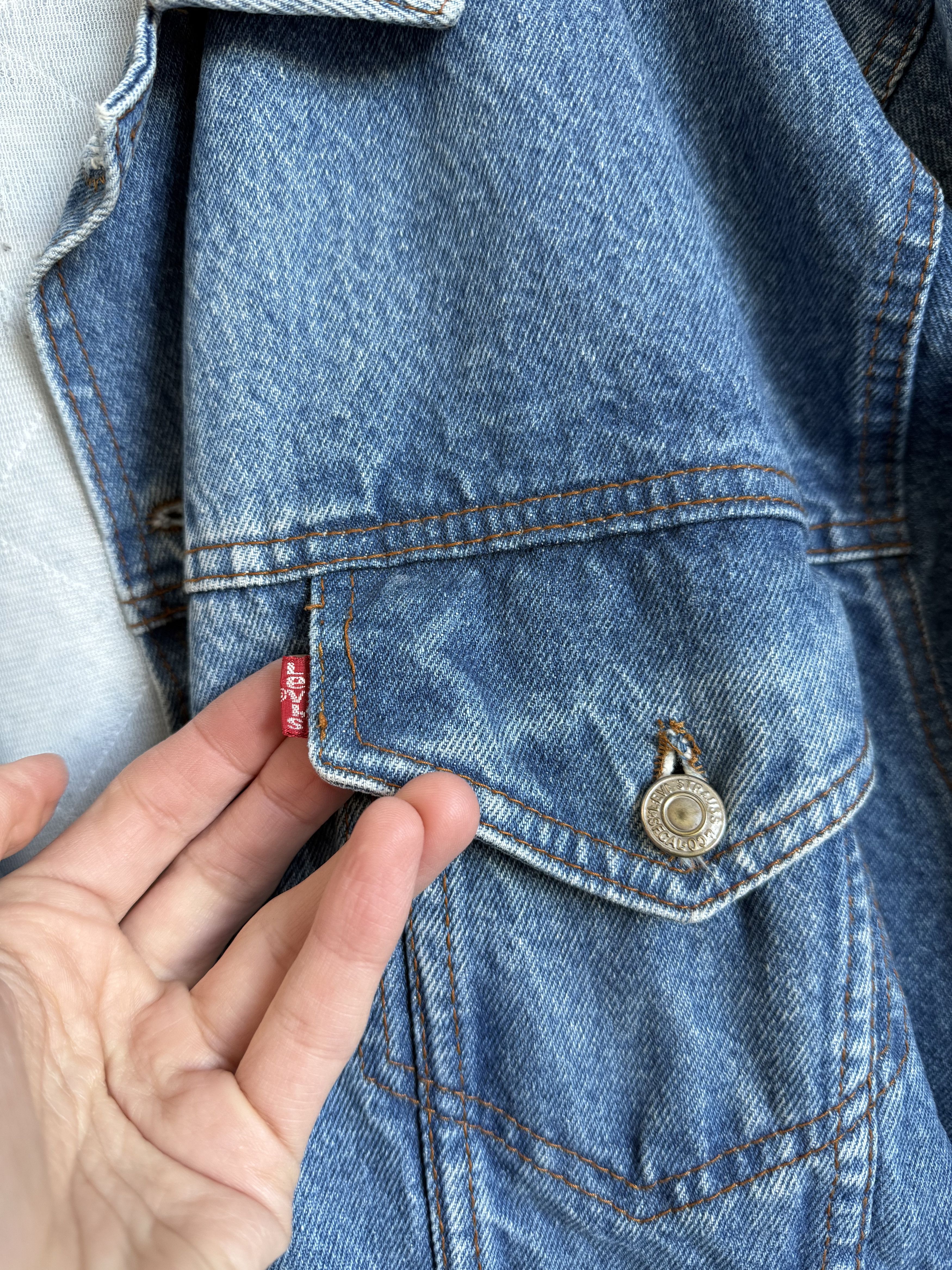 Levi's Vintage 90s Levi's trucker jacket Size US XL / EU 56 / 4 - 5 Thumbnail