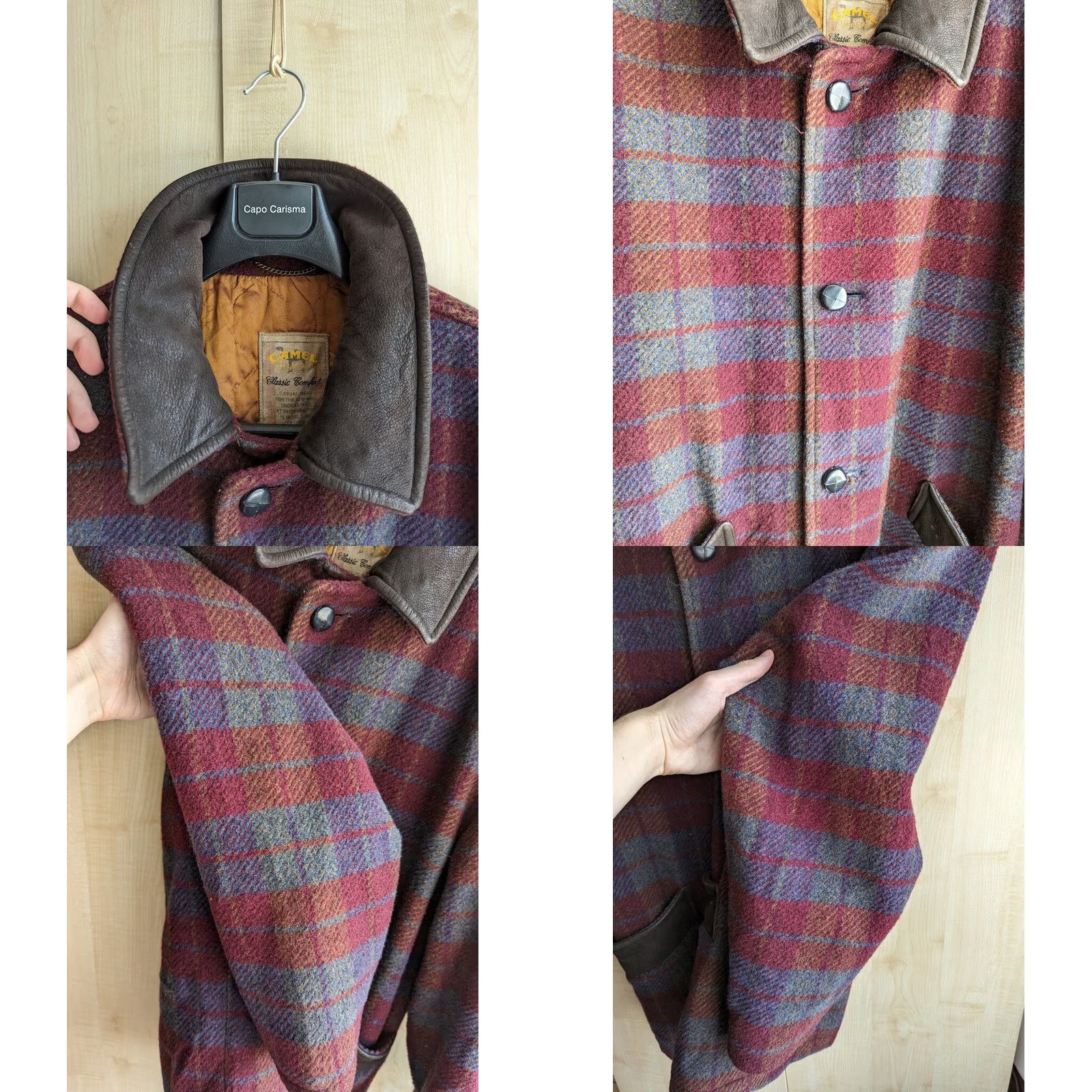 Camel Vintage Camel Coat Wool Lining 50 Men’s Coat 3-in-1 Jacket Red Tweed Classic Comfort Size 50 Mens Coat Size US M / EU 48-50 / 2 - 8 Thumbnail