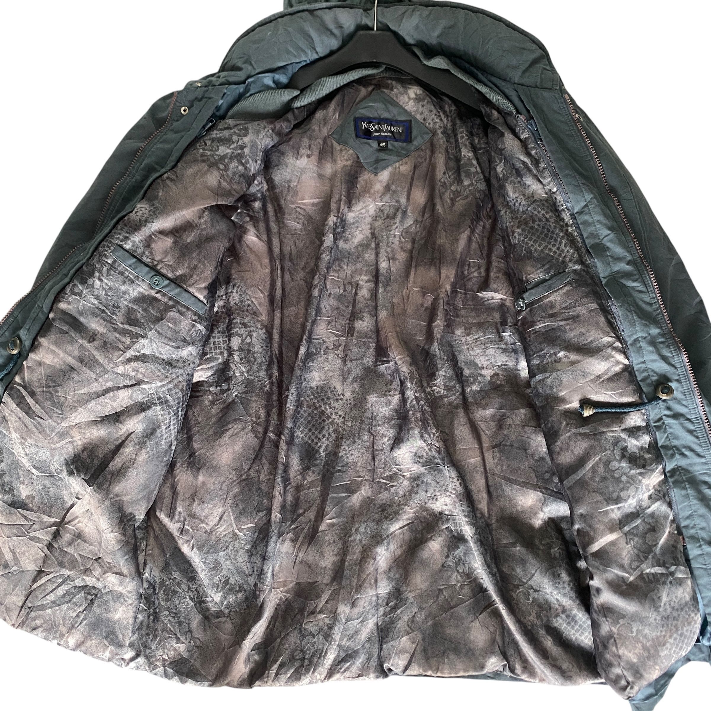 Vintage Vintage Yves Saint Laurent Puffer Down Jacket Size US XL / EU 56 / 4 - 3 Thumbnail