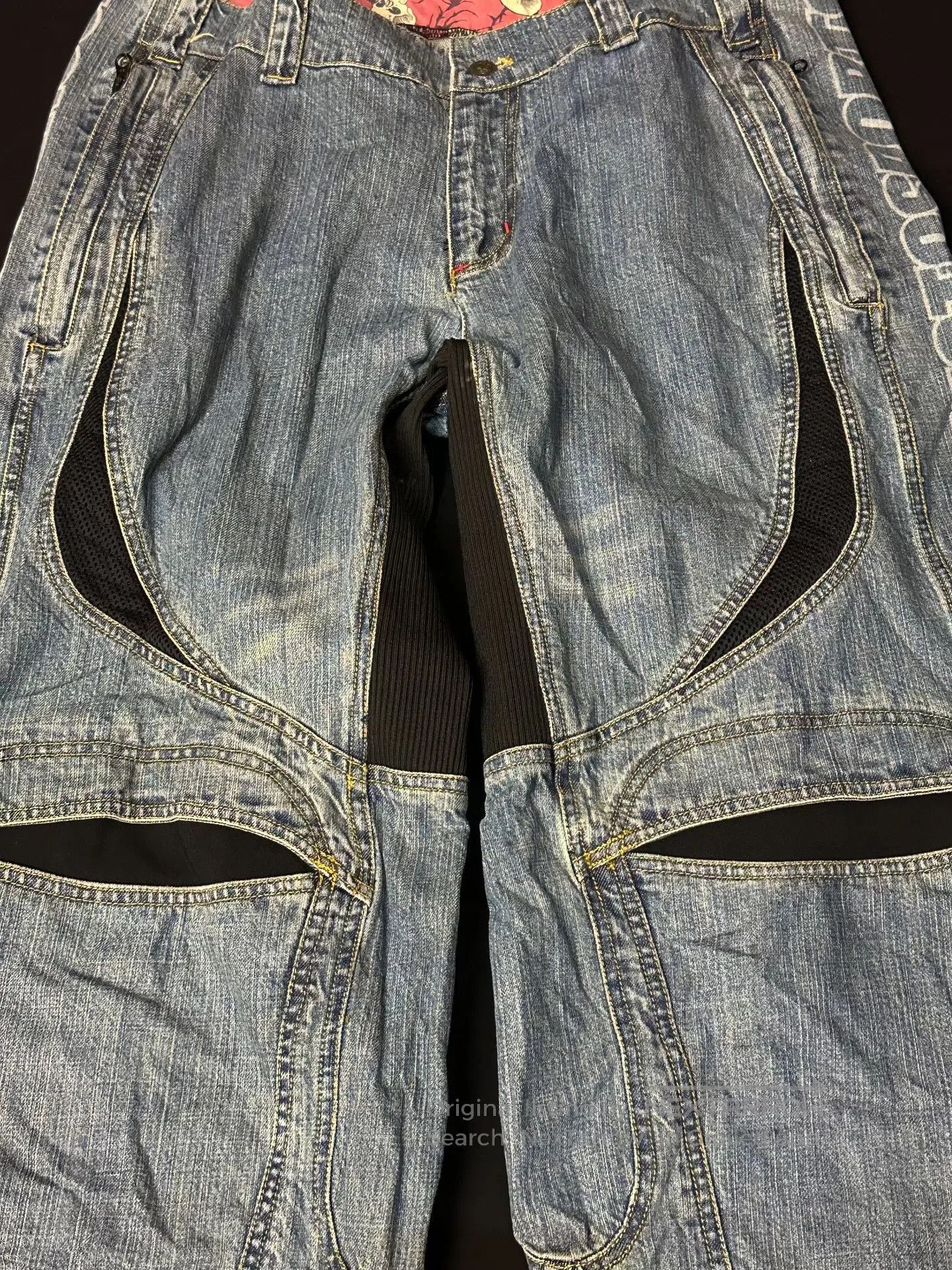 Vintage Vintage 90s Motorcycle Star Jeans. Size US 31 - 3 Thumbnail