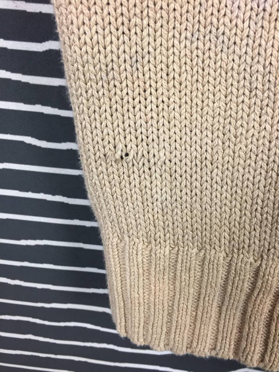 Polo Ralph Lauren Polo Ralph Lauren Vintage Distressed Knit Cardigan Sweater Size US L / EU 52-54 / 3 - 15 Thumbnail