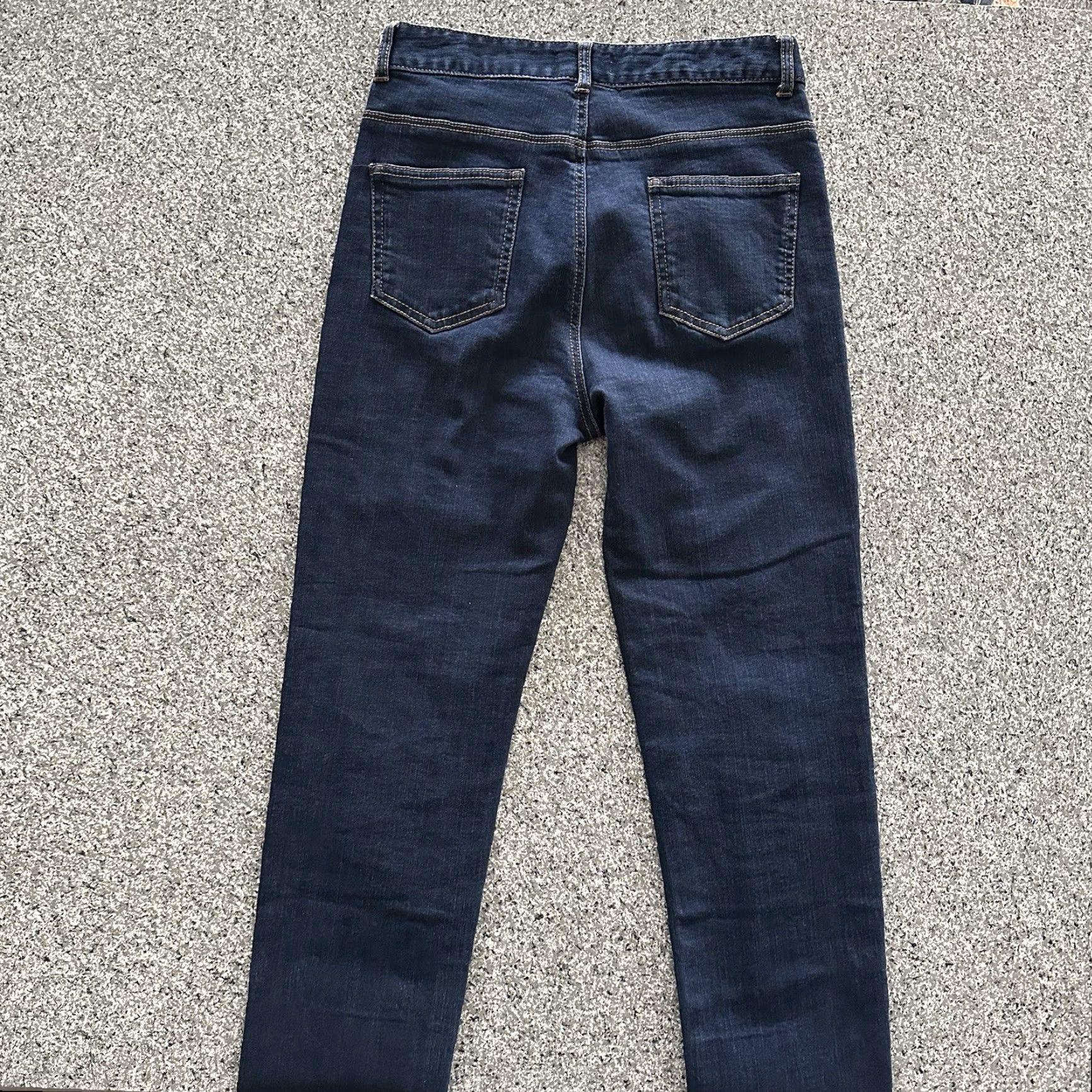 Denime Giordano Jeans Women’s Size 26 Slim Straight Dark Wash Stretch Denim Size 26" / US 2 / IT 38 - 4 Thumbnail