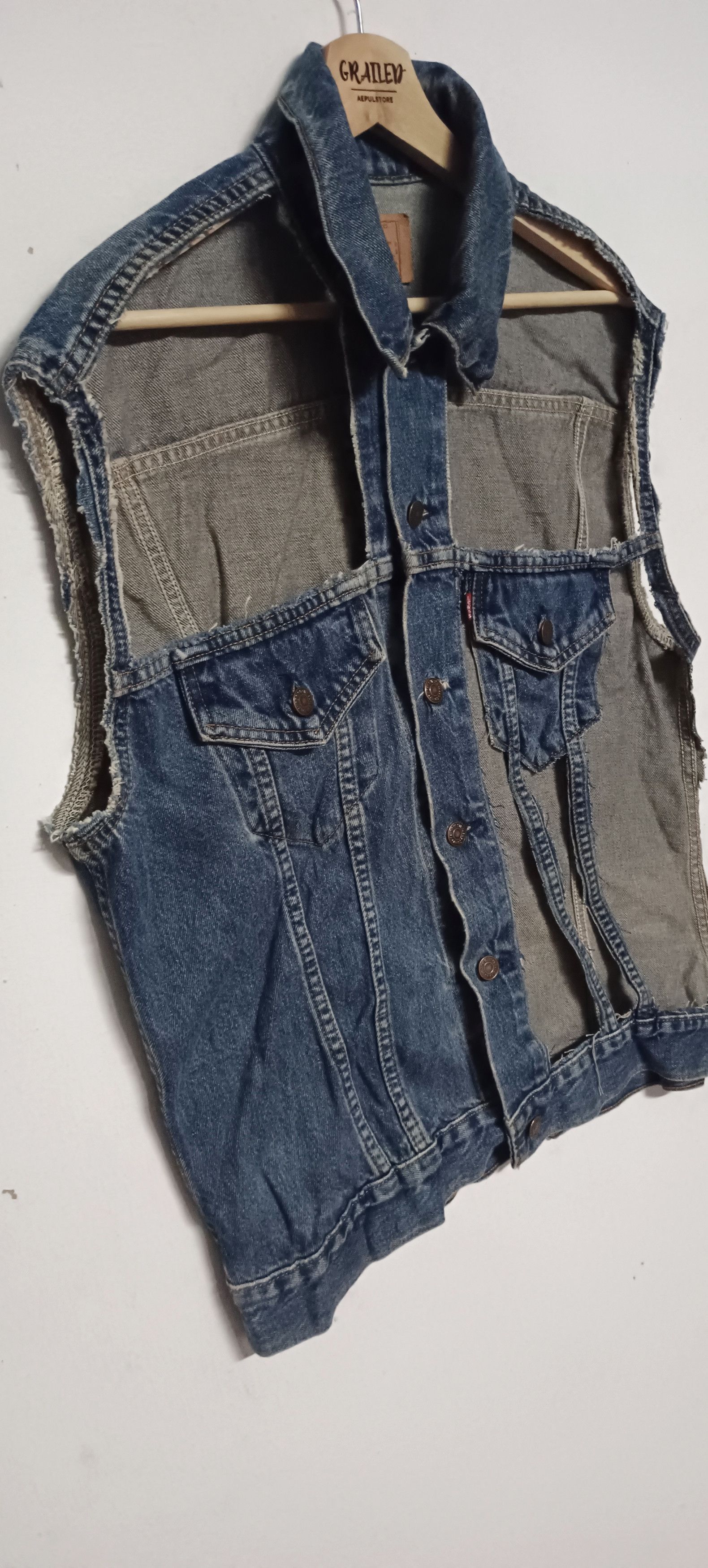 Levi's Rare Vintage Levi's Denim Jacket Button " 716" Size US M / EU 48-50 / 2 - 3 Thumbnail
