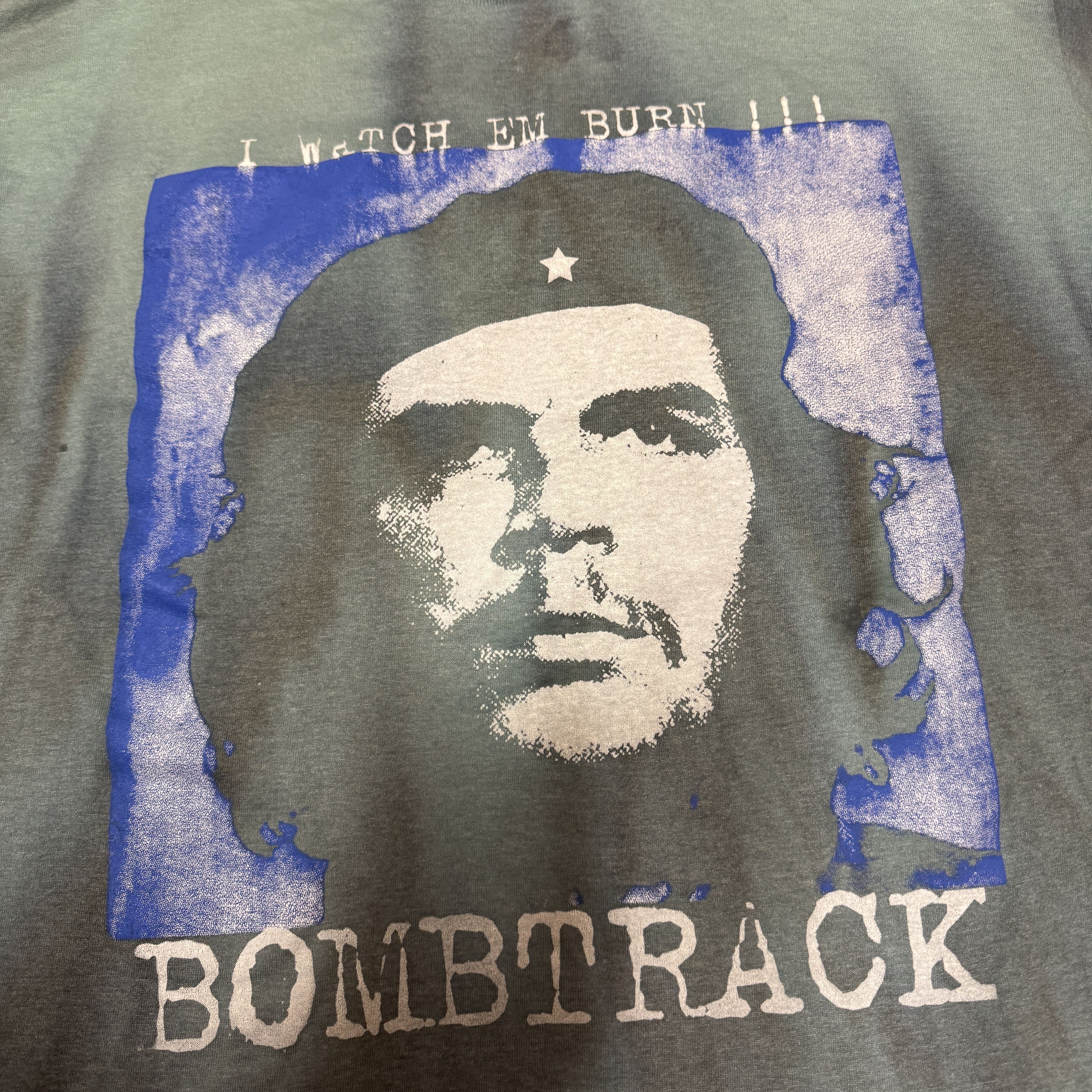 Band Tees Vintage 90s Rage Against The Machine "Bombtrack" Tee shirt Size US XL / EU 56 / 4 - 7 Thumbnail
