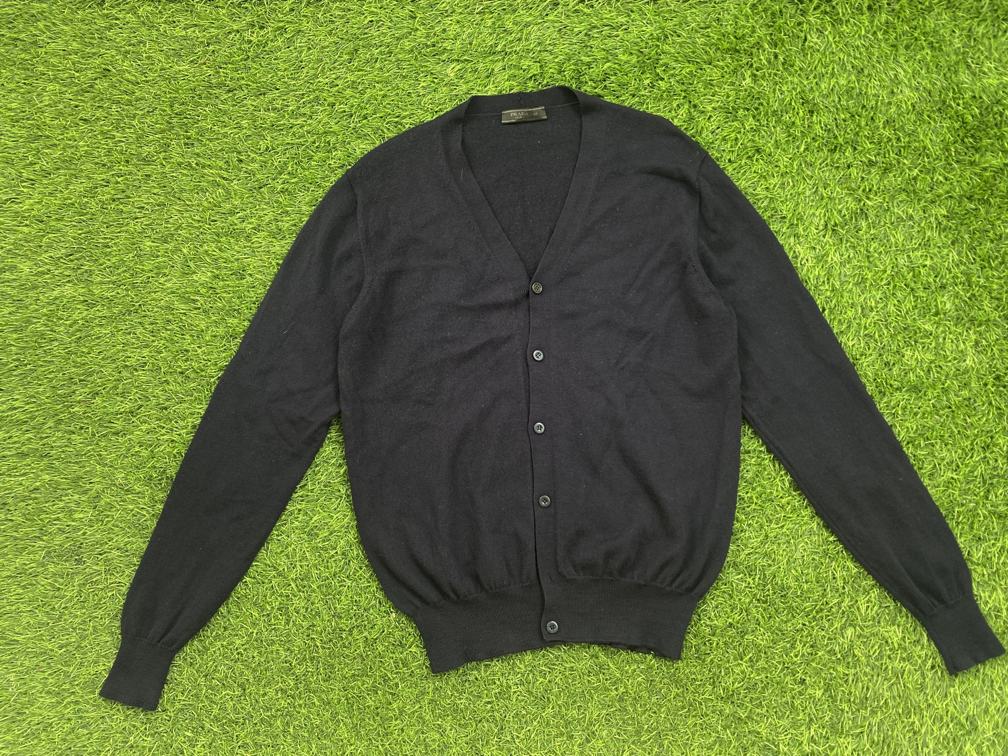 Prada Vintage Prada Cardigan Sweaters Size M / US 6-8 / IT 42-44 - 1 Thumbnail