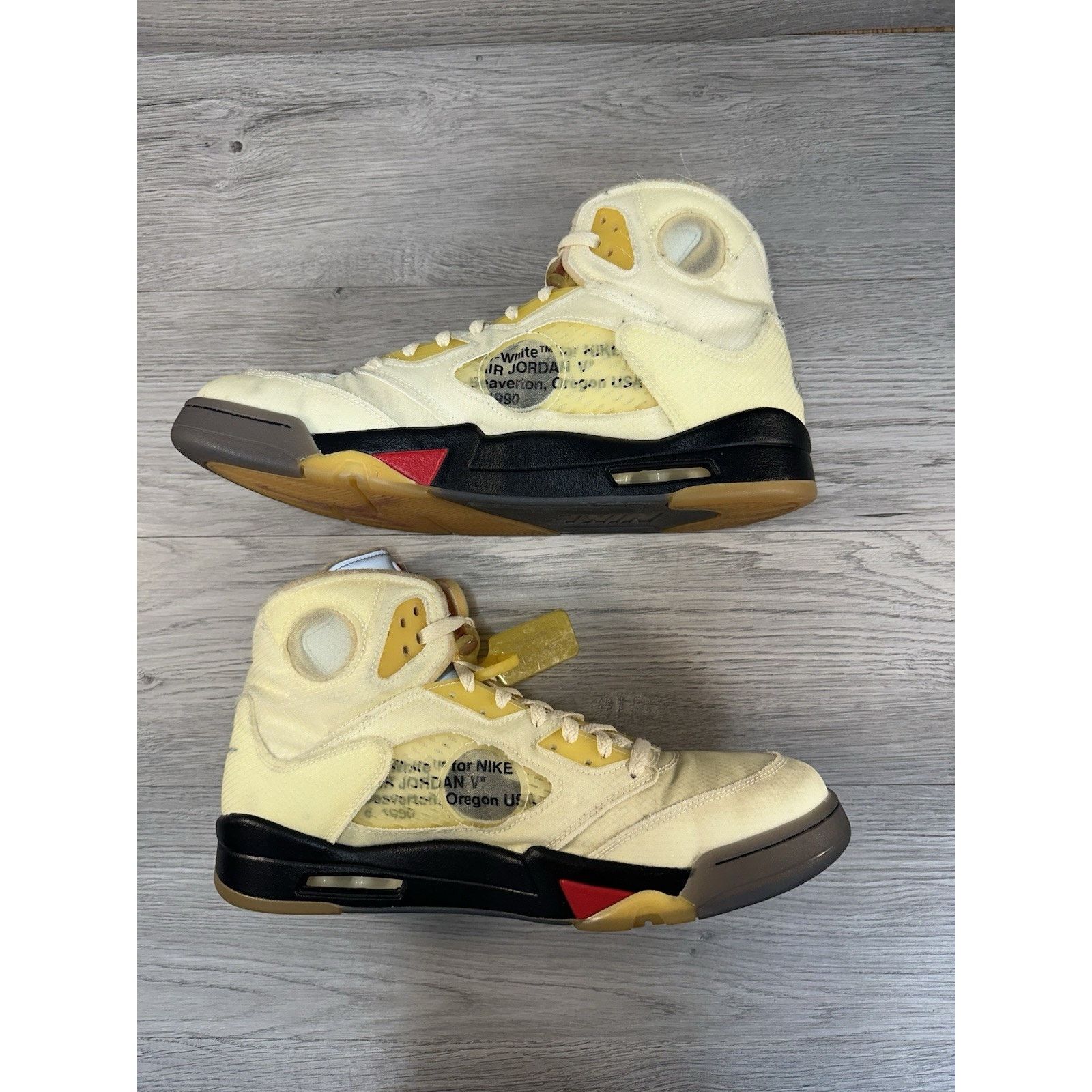 Jordan Brand × Off-White Jordan 5 SP x Off-White Sail - Size 14 Size US 14 / EU 47 - 3 Thumbnail