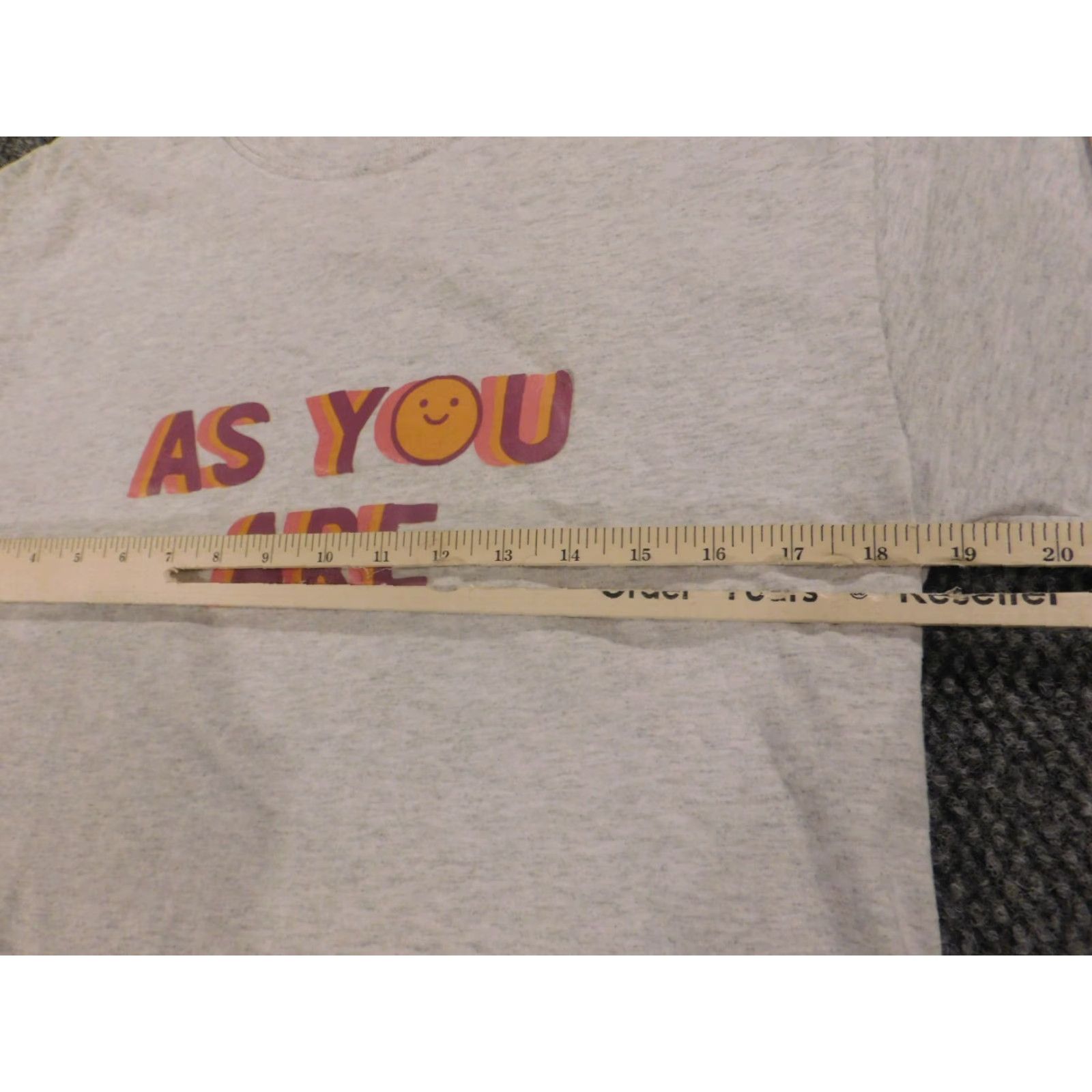 Champion Champion Womens Shirt Small Gray Pullover T-Shirt Casual Cotton Rayon Pleated Modern Lightweight Short Sleeve Round Neck Cap Sleeve Boys? Size S / US 4 / IT 40 - 4 Thumbnail