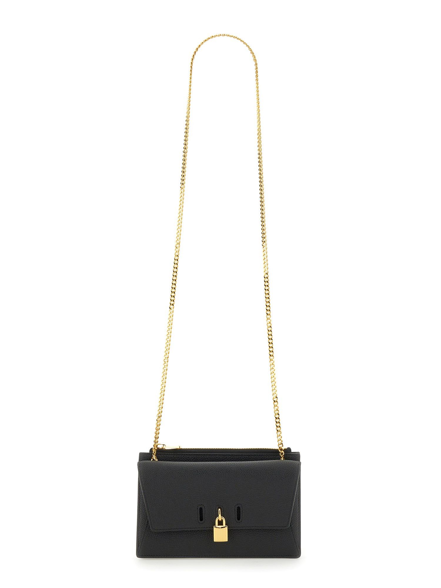 Tom Ford o1tko10125 Size: OS / Top Handle Leather Bag in Black Size ONE SIZE - 1 Thumbnail