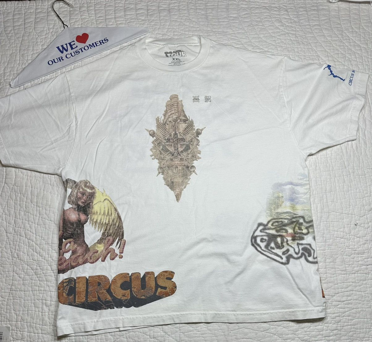 Travis Scott Travis Scott I Can See The Future Utopia Tour Tee/XL Size US XL / EU 56 / 4 - 1 Thumbnail