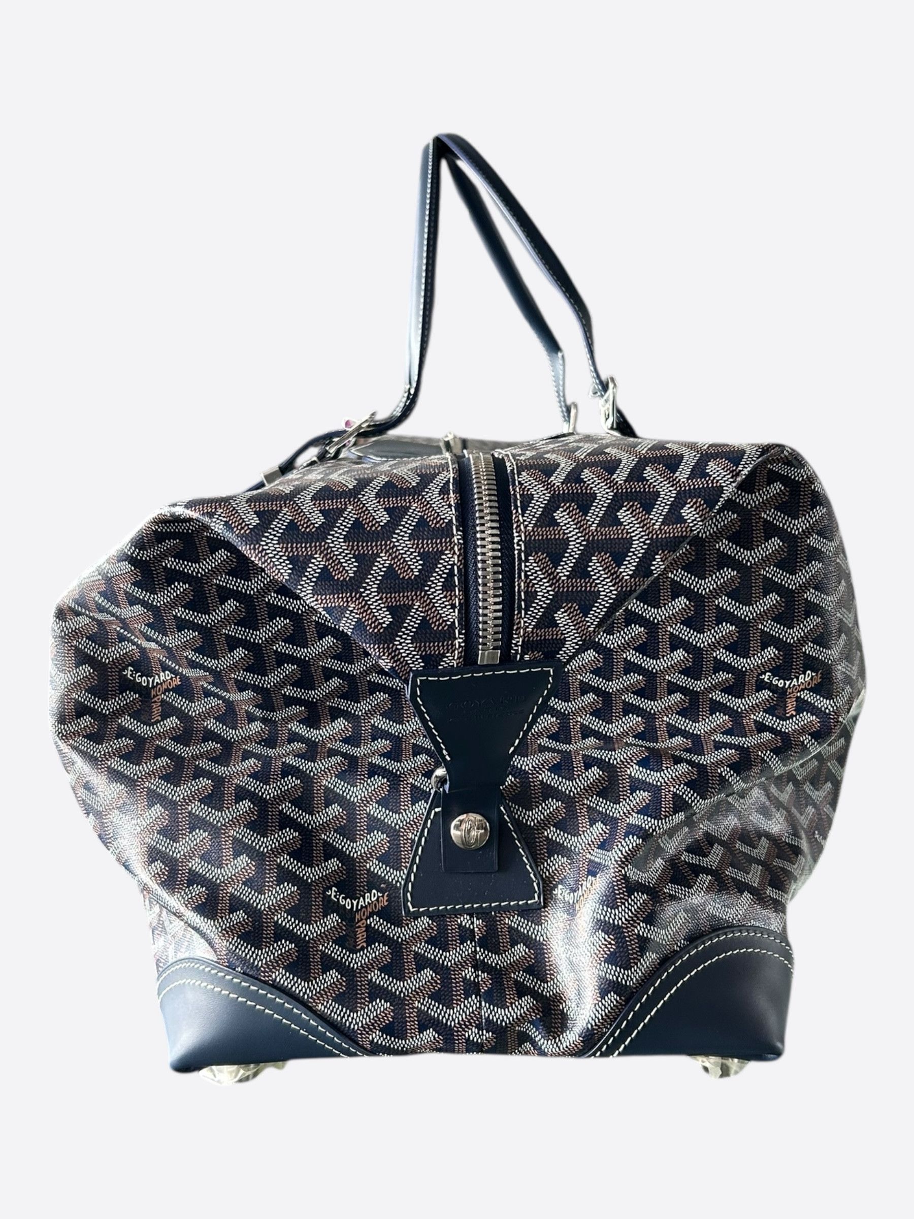 Goyard Goyard Navy Boeing 55 Duffel Bag Size ONE SIZE - 2 Thumbnail