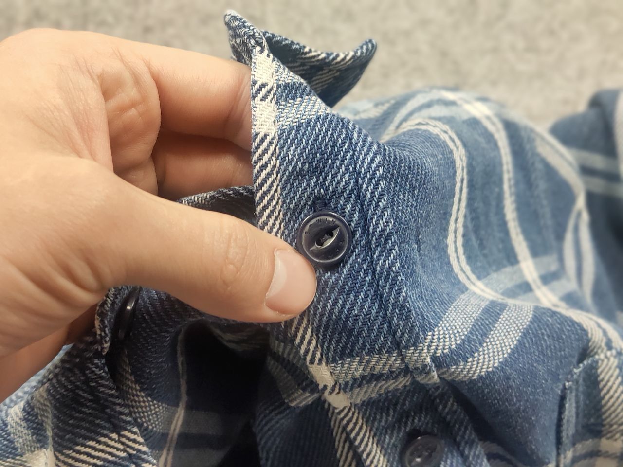 Edwin Edwin Vintage Japan labour Dense blue checkered cotton Shirt Size US M / EU 48-50 / 2 - 10 Thumbnail