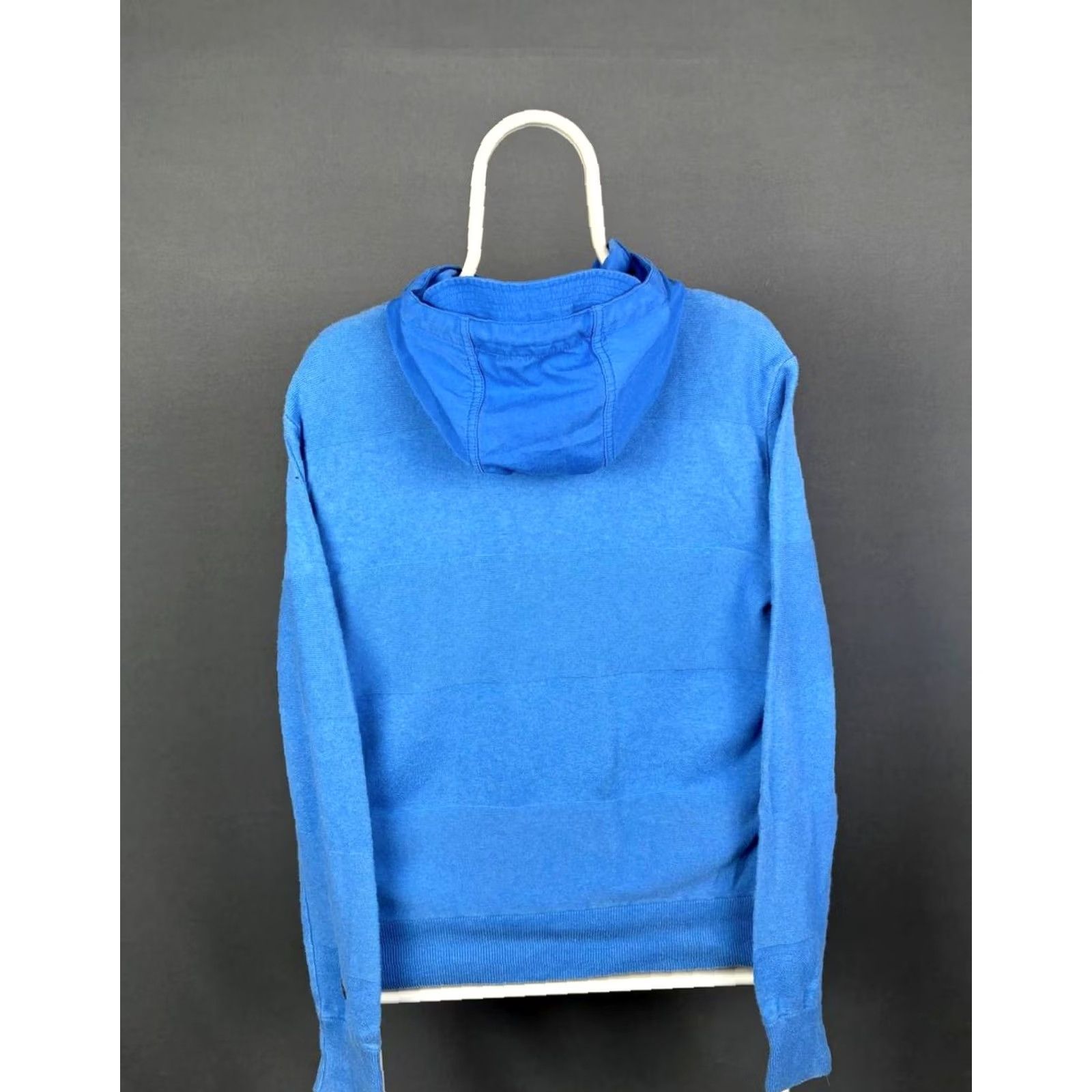 Marshall Artist Marshall Artist Cardigan Pullover Blue Hooded Men’s Size M Cardigan Sweater Cotton Short Sleeve, Blue, Mens Size US M / EU 48-50 / 2 - 2 Thumbnail