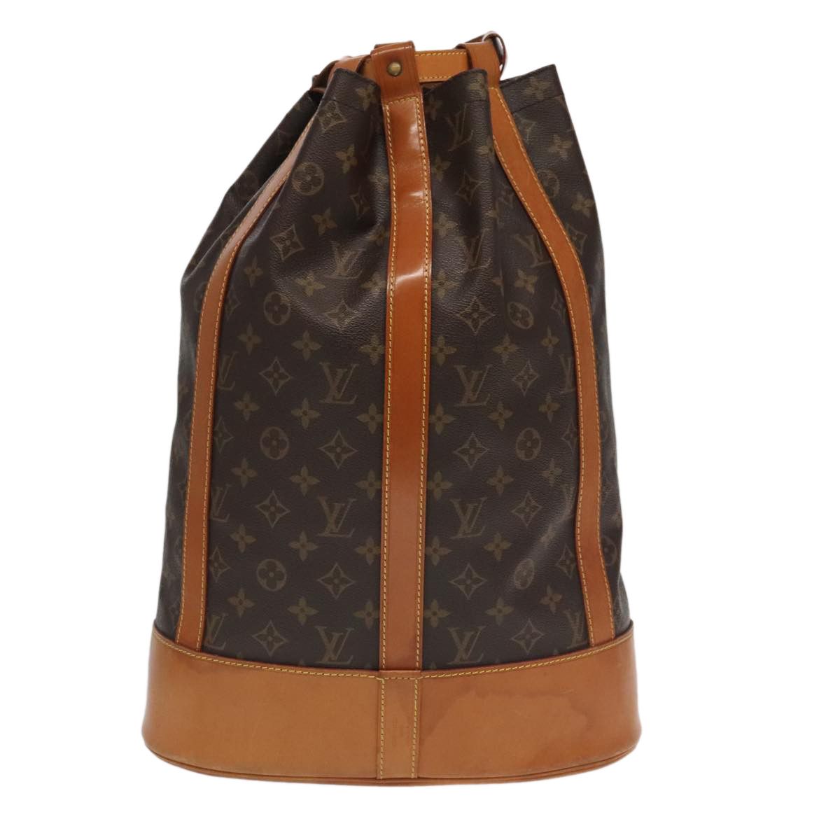 Louis Vuitton Randonnée Brown Canvas Shoulder Bag (Pre-Owned) Size ONE SIZE - 1 Thumbnail