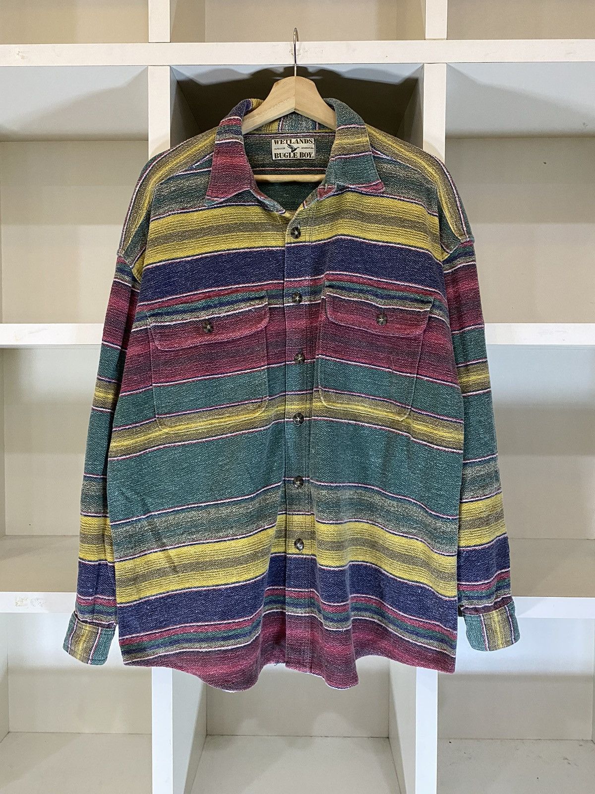 Bugle Boy × Vintage Button ups by Wetlands Bugle Boy Size US M / EU 48-50 / 2 - 2 Thumbnail