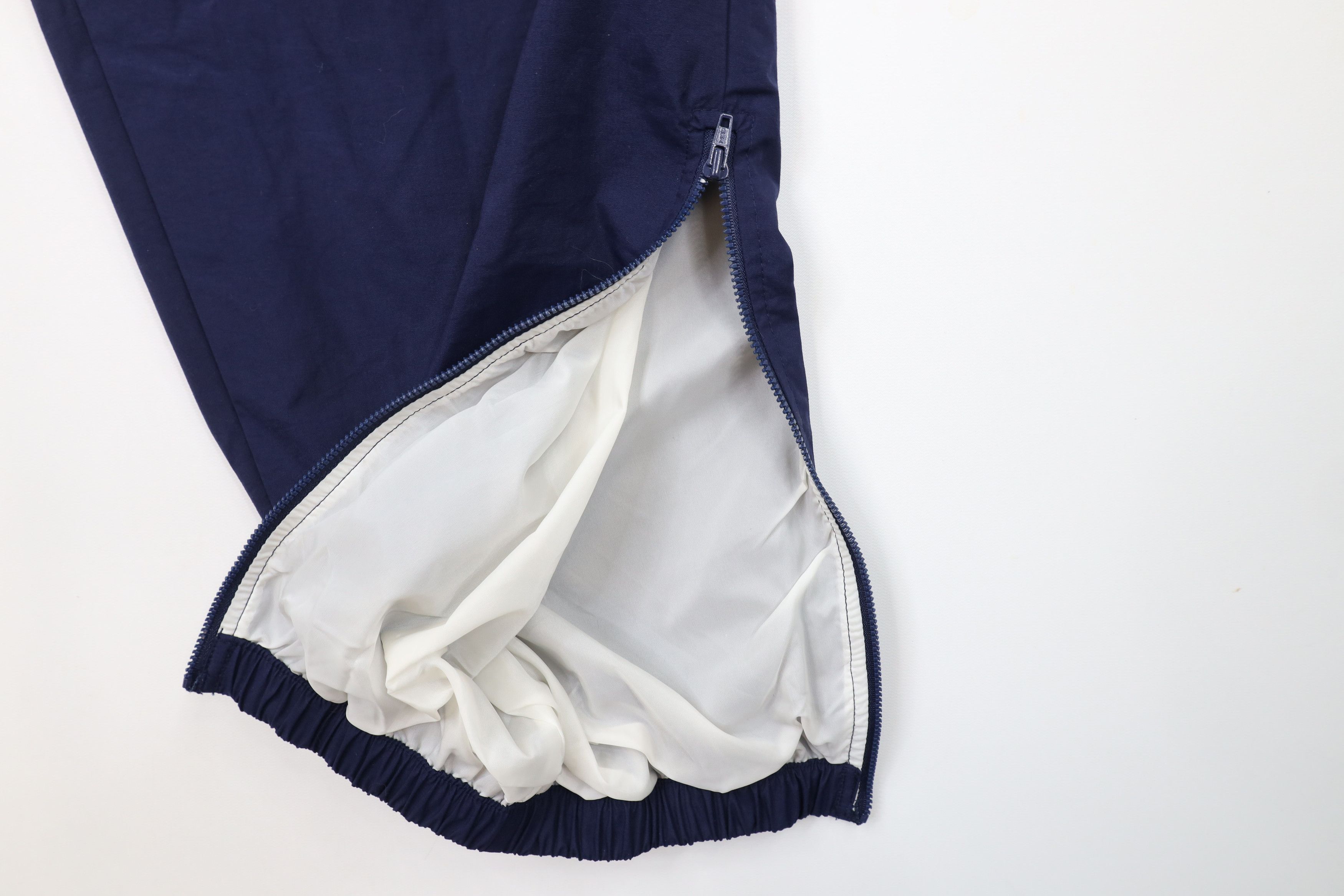 Champion × Vintage Vintage 90s Champion Lined Cuffed Nylon Joggers Pants Blue Size US 36 / EU 52 - 5 Thumbnail