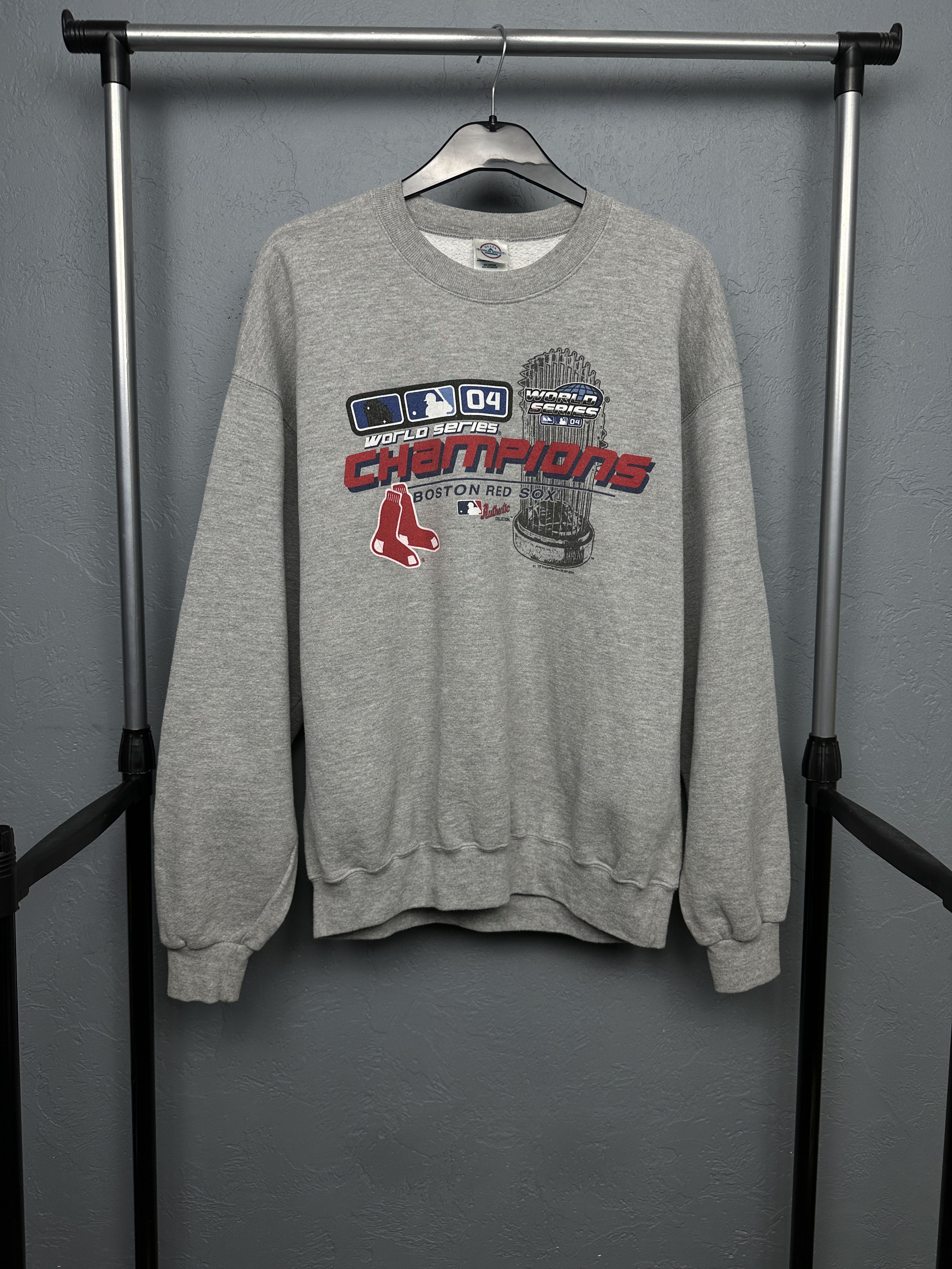MLB Boston Red Sox 2004 World Series Champions Sweatshirt Size US L / EU 52-54 / 3 - 1 Thumbnail