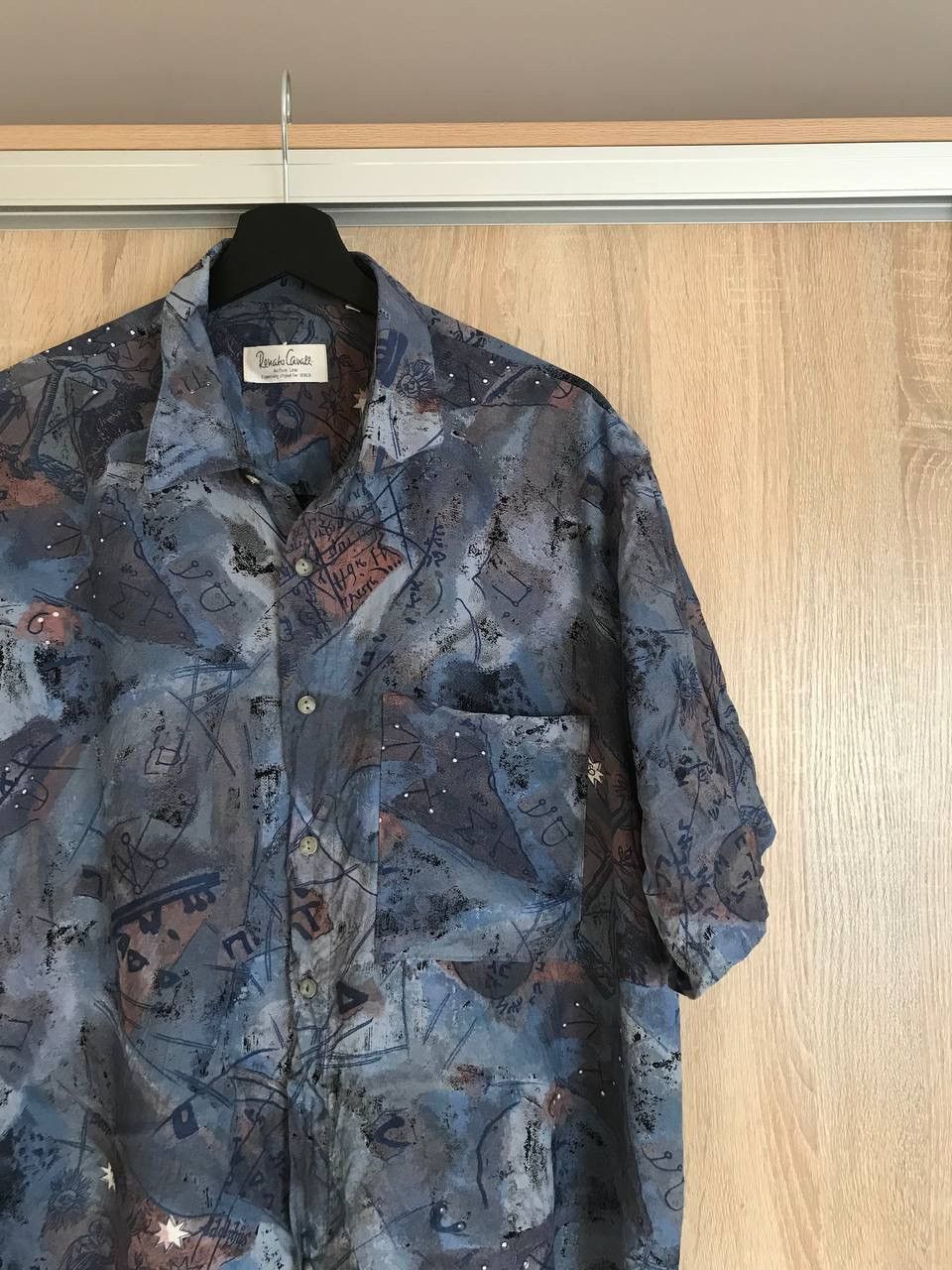 Other 🔥 Renato Cavalli Vintage Dior Styled Crazy Shirt Hawaiian Size US XL / EU 56 / 4 - 1 Thumbnail
