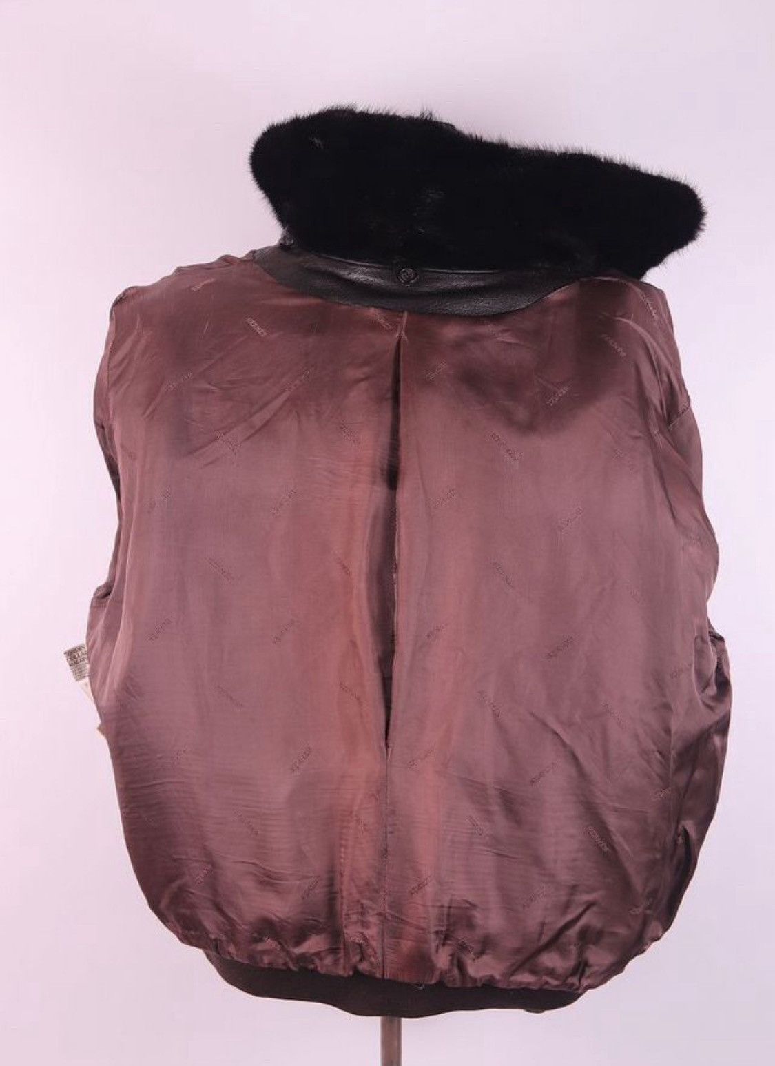 Hermes Hermes Leather Biker Mink Fur Collar Bomber Jacket Size US XL / EU 56 / 4 - 4 Thumbnail
