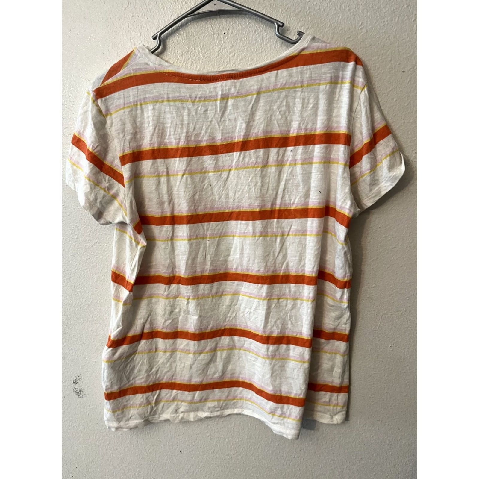Levi's LEVI'S t-shirt Multicolor Stripe pocket Small short sleeves women's Size S / US 4 / IT 40 - 3 Thumbnail
