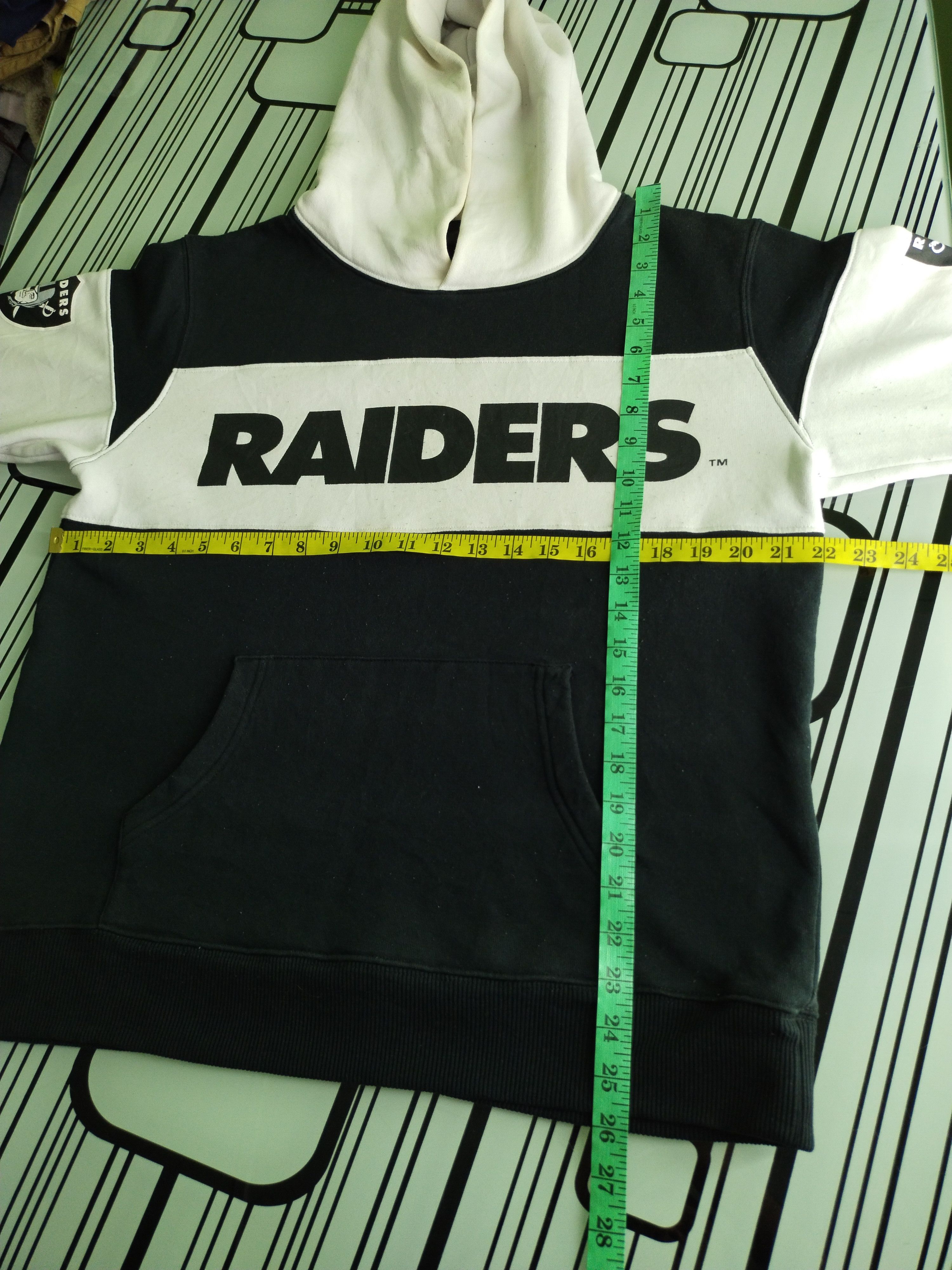 NFL Vintage NFL Raiders Hoodie Sweatshirt Size US M / EU 48-50 / 2 - 12 Thumbnail
