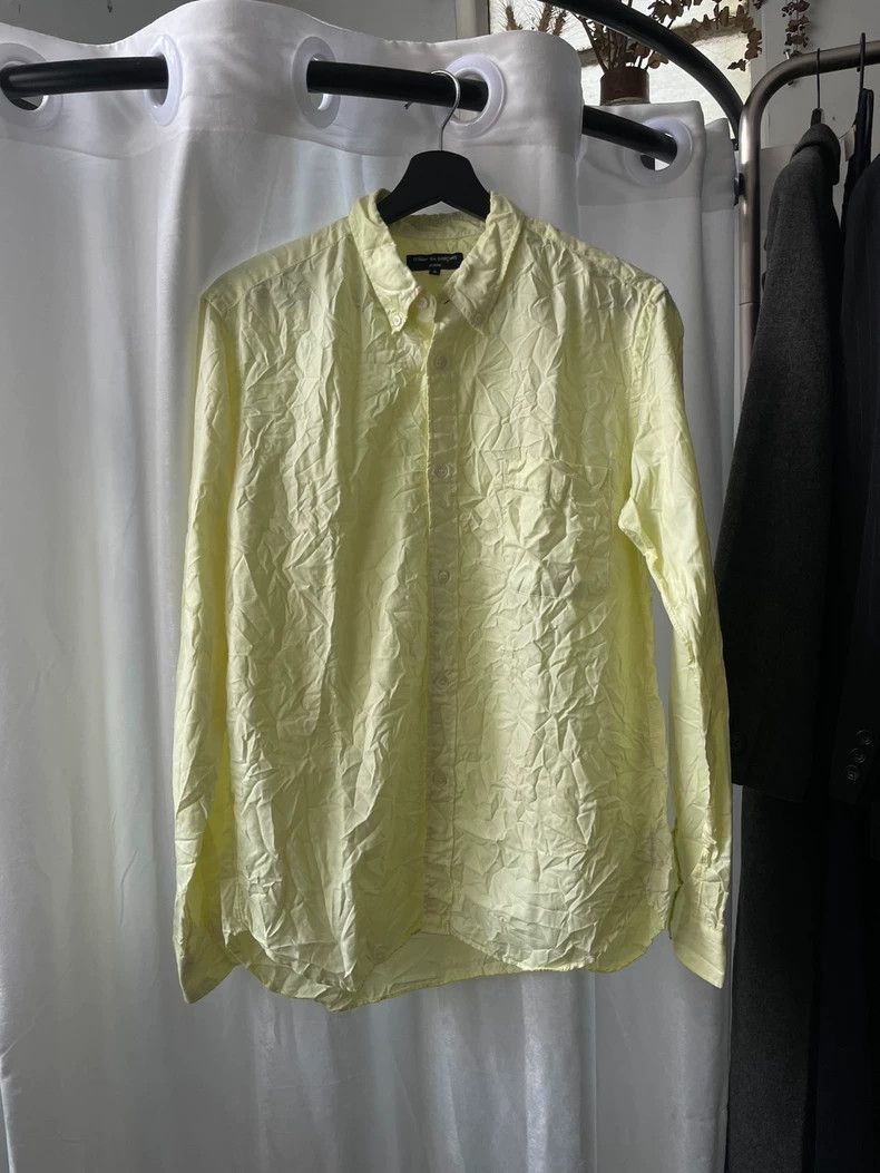 Comme des Garcons comme des garçons pleated buttons yellow shirt Size US S / EU 44-46 / 1 - 1 Thumbnail