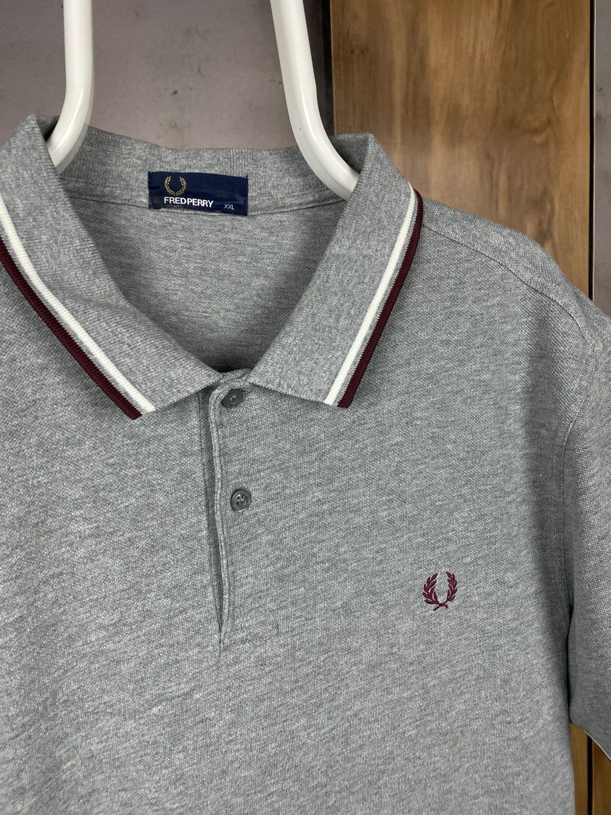 Fred Perry 💋Polo T-Shirt Fred Perry Striped Luxury Tee💋 Size US XXL / EU 58 / 5 - 2 Thumbnail