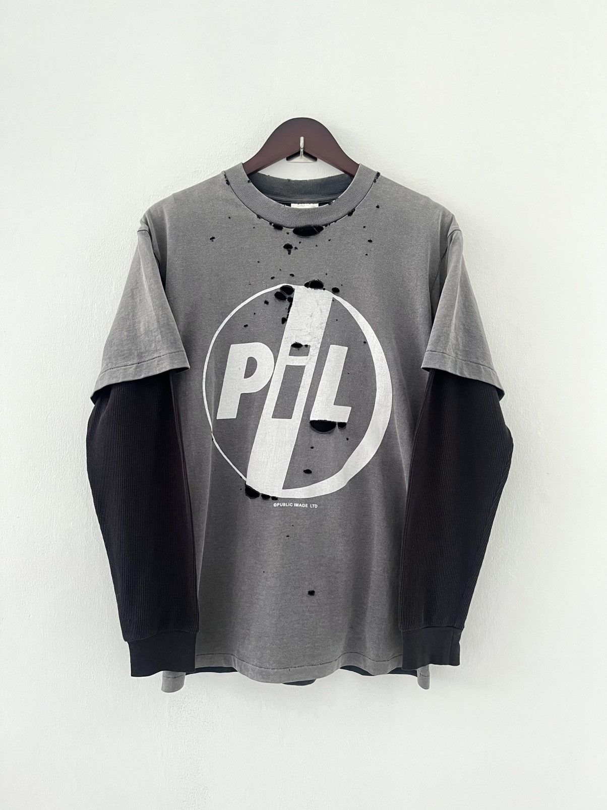 Band Tees Vintage Thrashed Public Image Ltd Tee Size US M / EU 48-50 / 2 - 1 Thumbnail