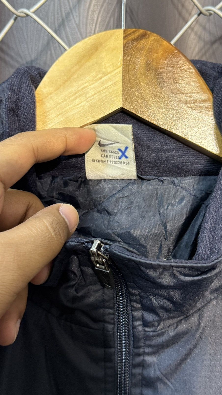 Nike Y2K NIKE OUTERWEAR WINDBREAKER Size US L / EU 52-54 / 3 - 8 Thumbnail