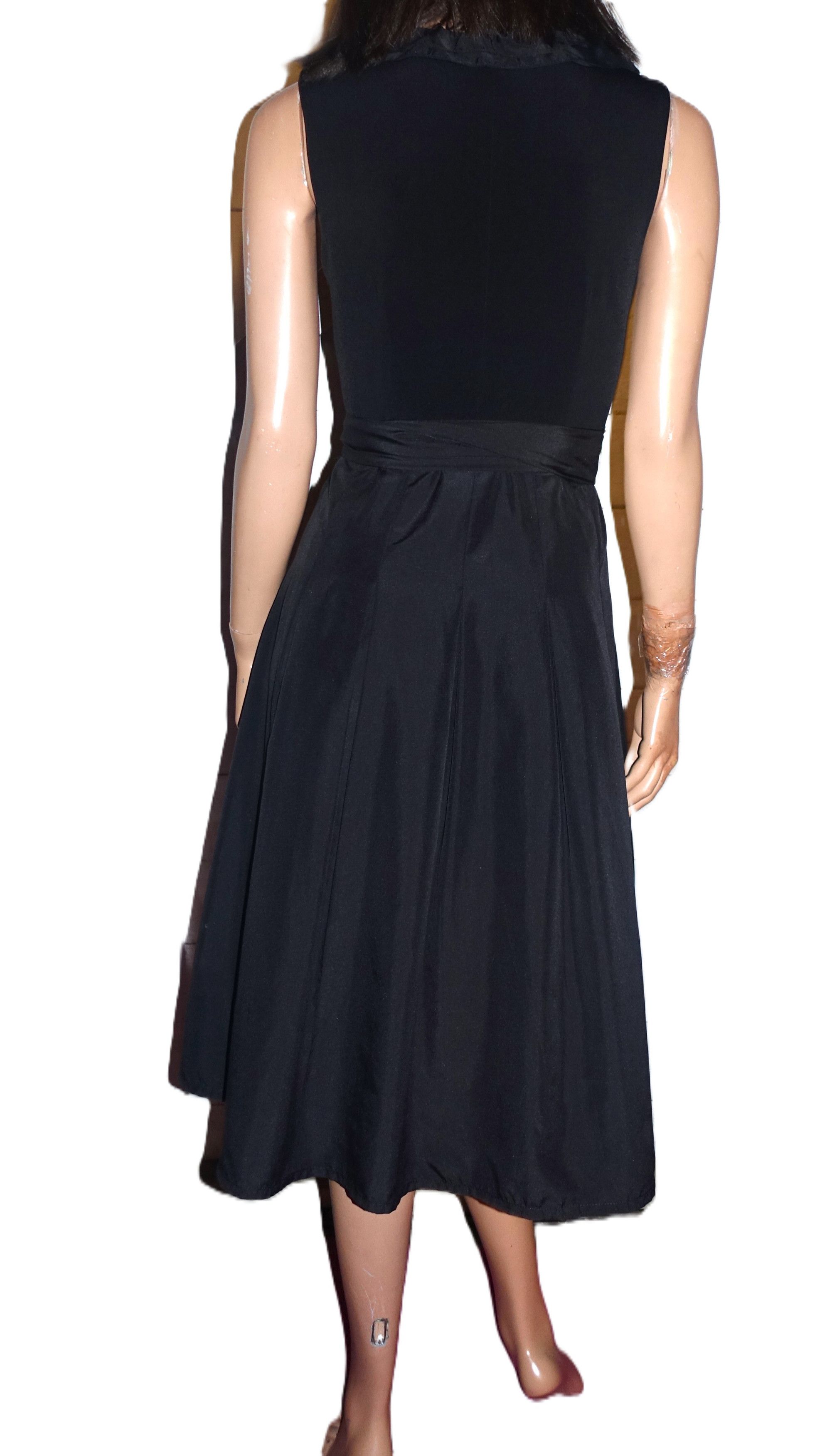 Other Jessica Howard Ruffle Black Party Dress 4 Size S / US 4 / IT 40 - 5 Thumbnail