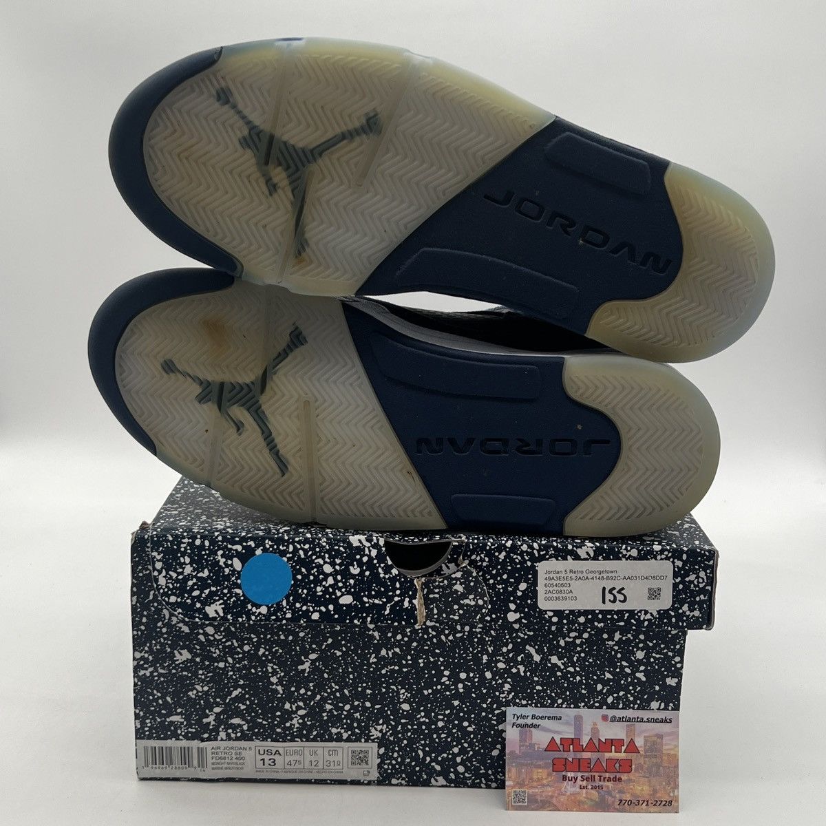 Jordan Brand Air Jordan 5 midnight navy Size US 13 / EU 46 - 8 Thumbnail