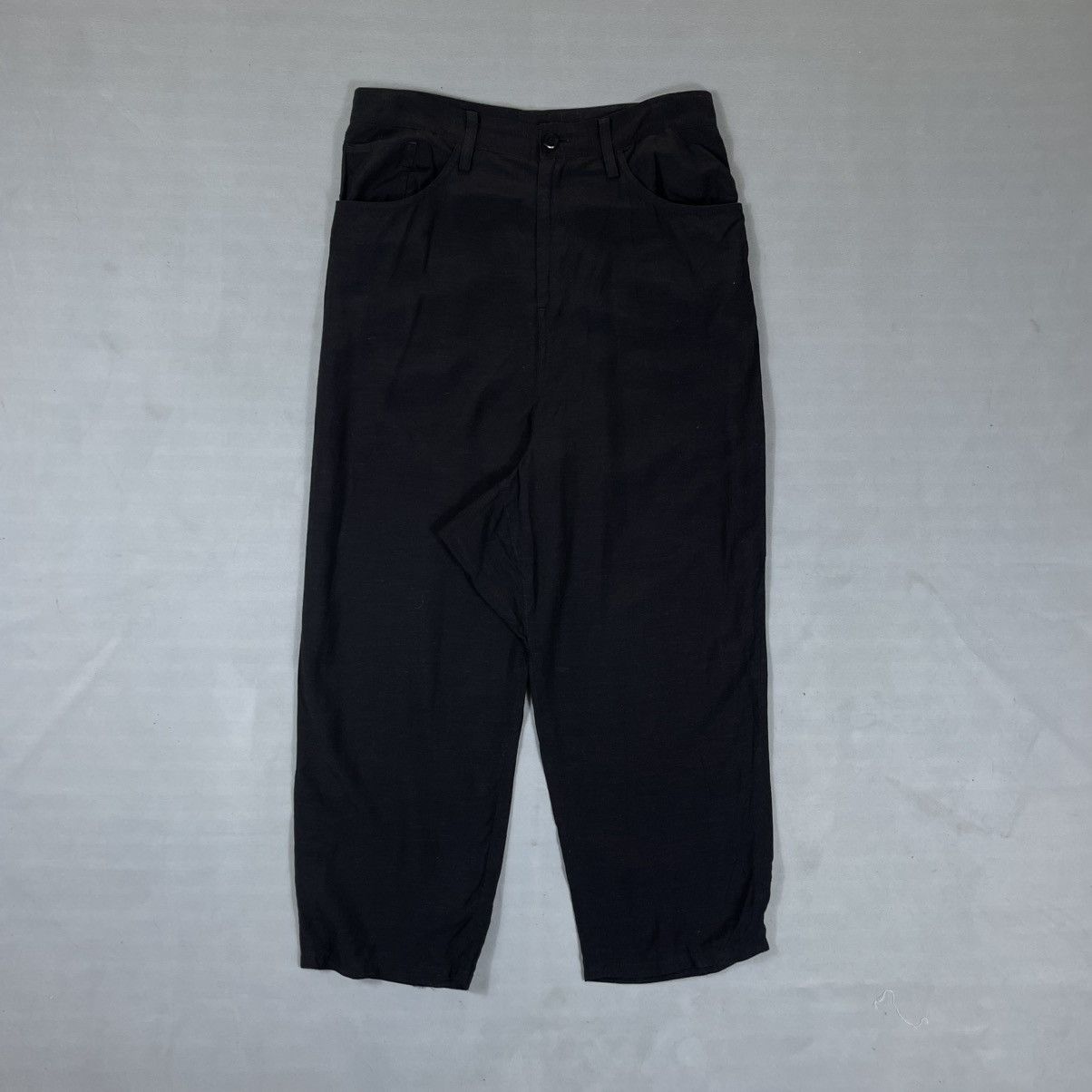 Y's Y’s -YOHJI YAMAMOTO CINCH BACK PANTS Size US 32 / EU 48 - 2 Thumbnail