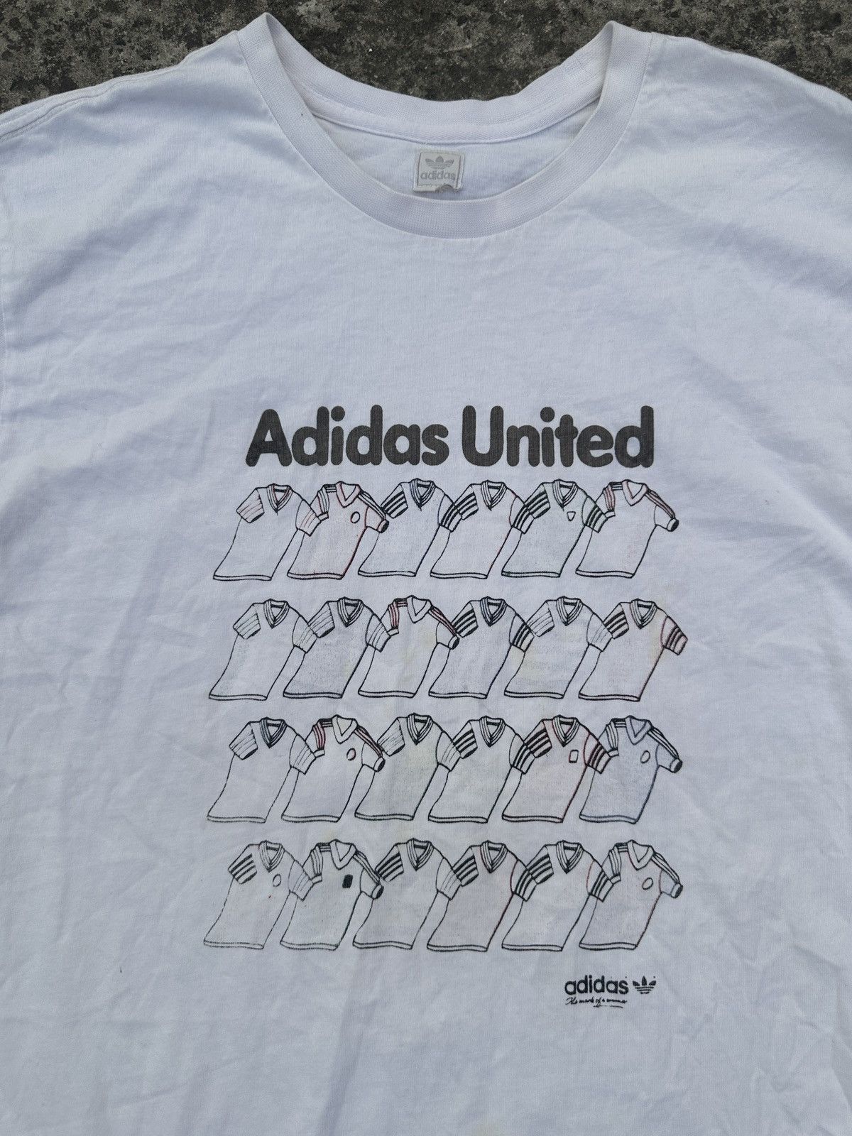 Adidas Vintage Manchester United Adidas Soccer T-shirt Blokecore M Size US M / EU 48-50 / 2 - 2 Thumbnail