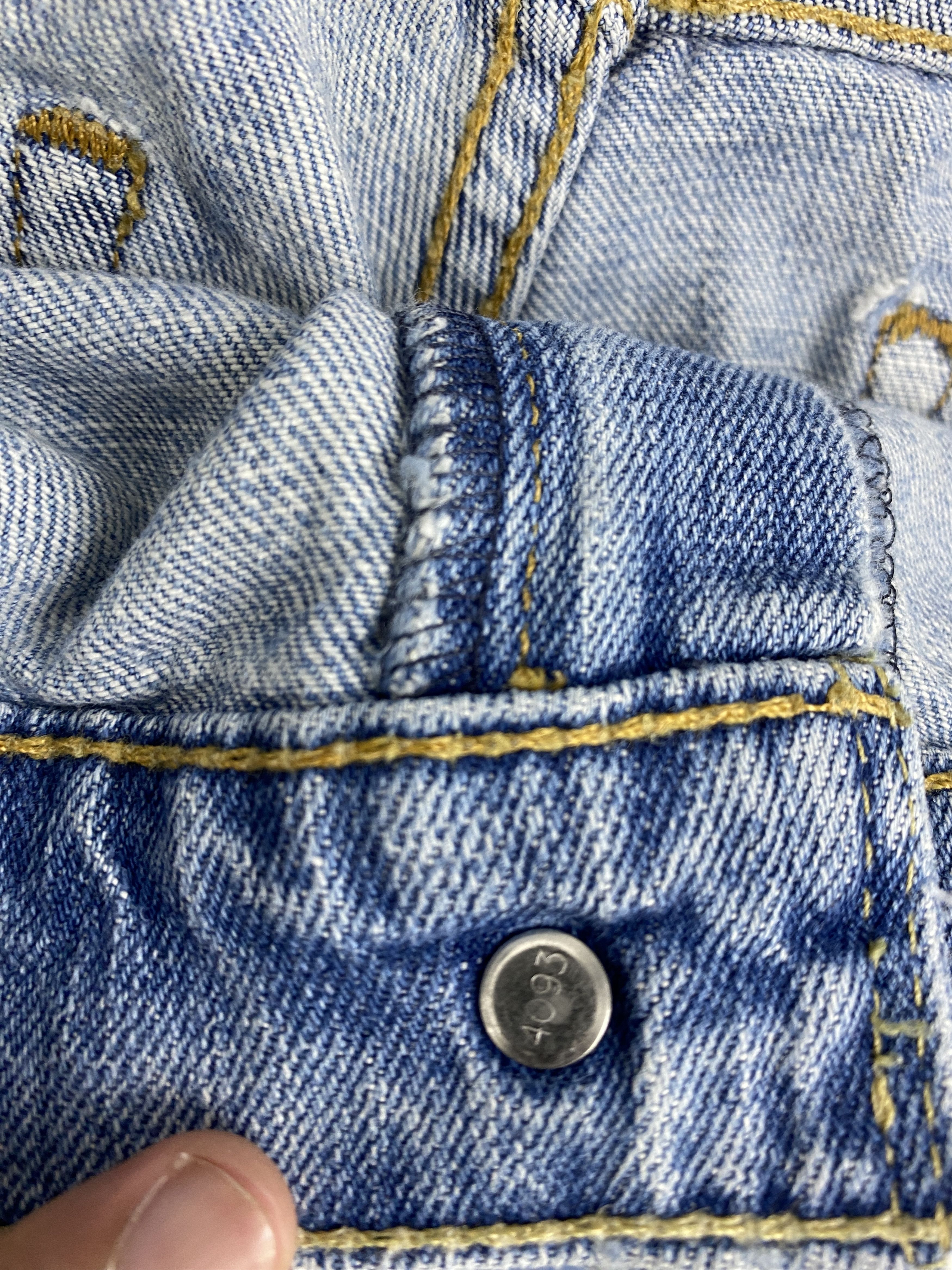Levi's × Vintage Vintage Levis 511 Slim Fit Denim Jeans Size US 32 / EU 48 - 11 Thumbnail