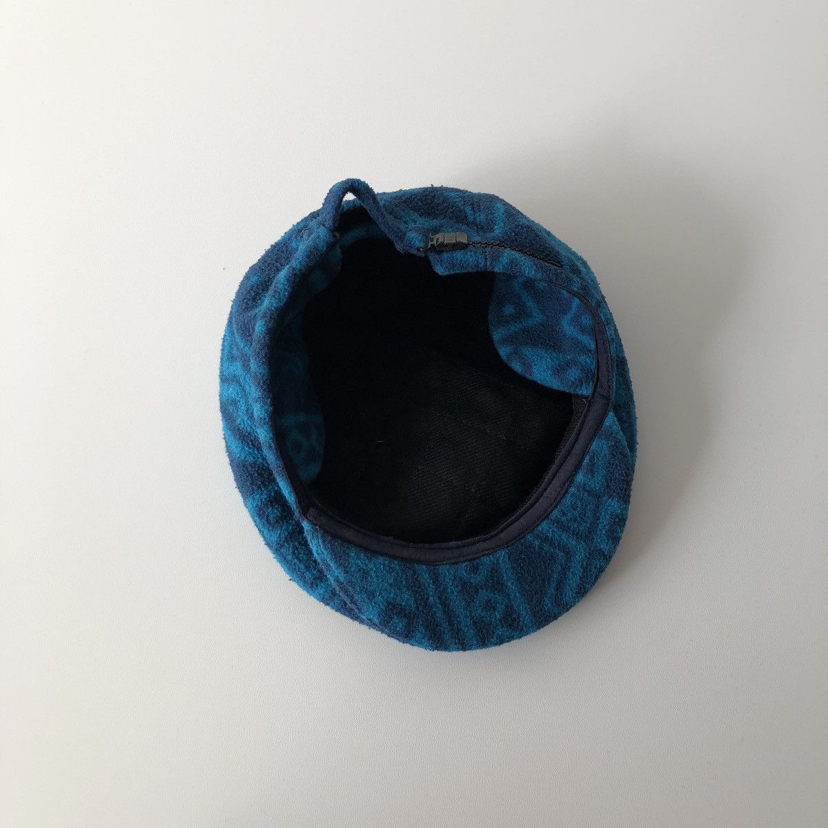 Mammut × Vintage Mammut Sport 90’s Printed Fleece Vintage Cap Winter Blue Size ONE SIZE - 4 Thumbnail