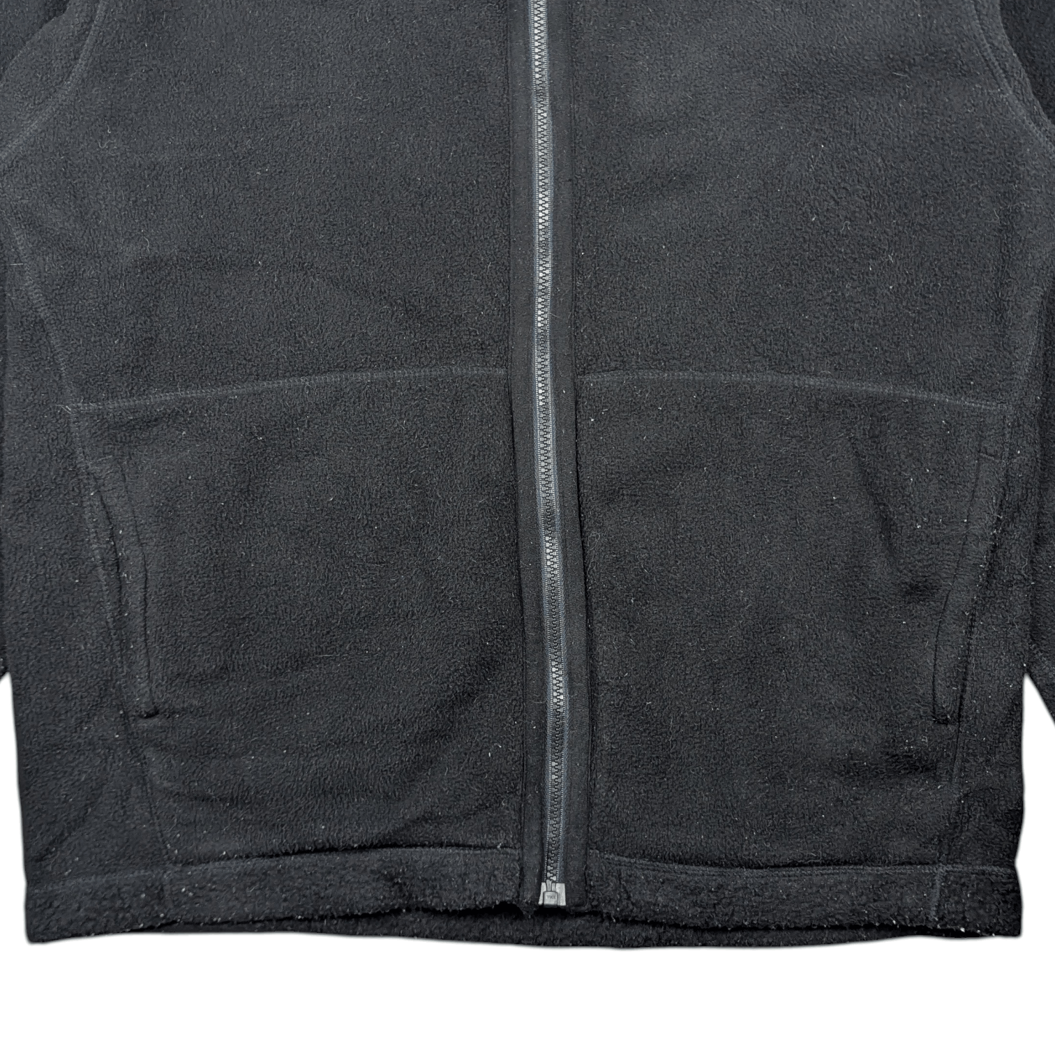 Uniqlo Vintage 90's UNIQLO Zipper Up Reversible Fleece Hoodie Size US L / EU 52-54 / 3 - 12 Thumbnail