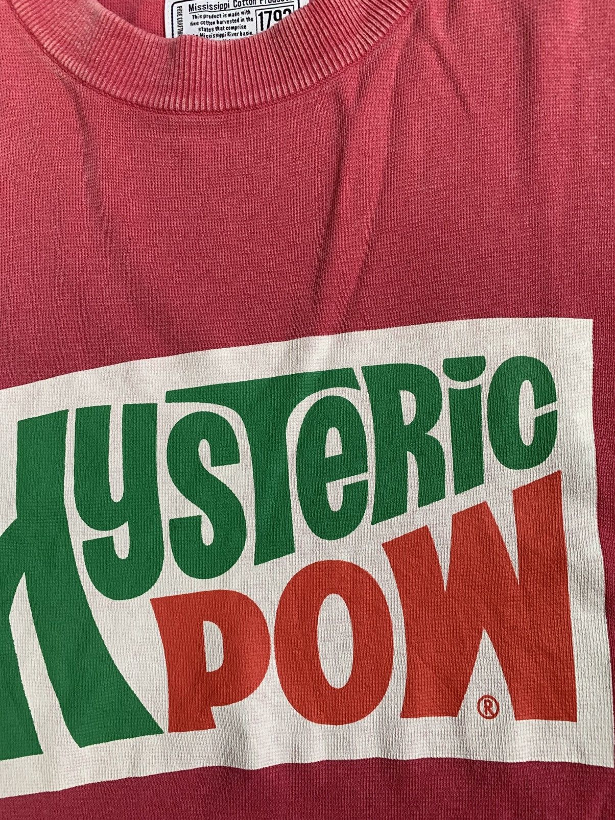 Hysteric Glamour × Japanese Brand × Vintage Hysteric Glamour POW Print Pullover Size US S / EU 44-46 / 1 - 2 Thumbnail