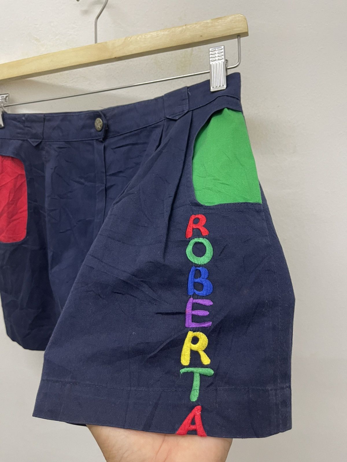 Roberta di Camerino Rare Vintage ROBERTA DI CAMERINO Spell Out Shorts Size 25" / US 0 / IT 36 - 2 Thumbnail