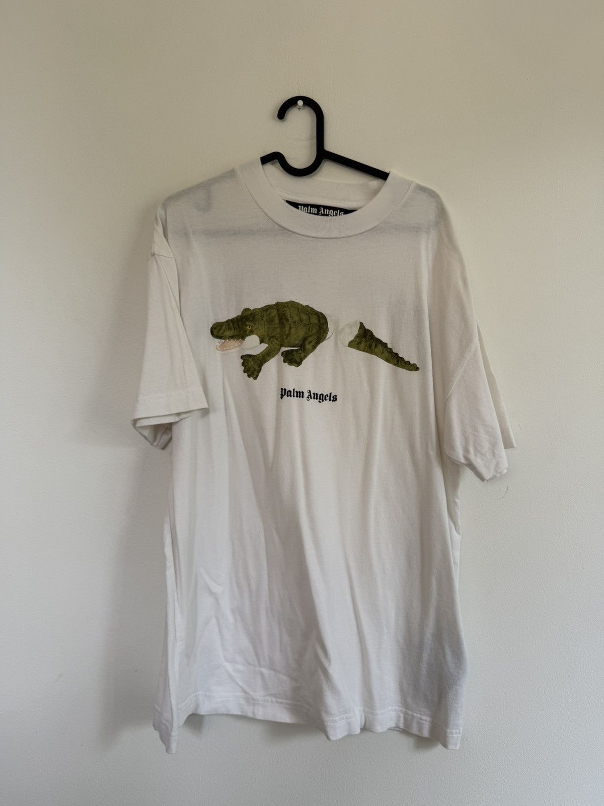 Palm Angels Palm Angels Crocodile Logo TEE Size US L / EU 52-54 / 3 - 1 Thumbnail