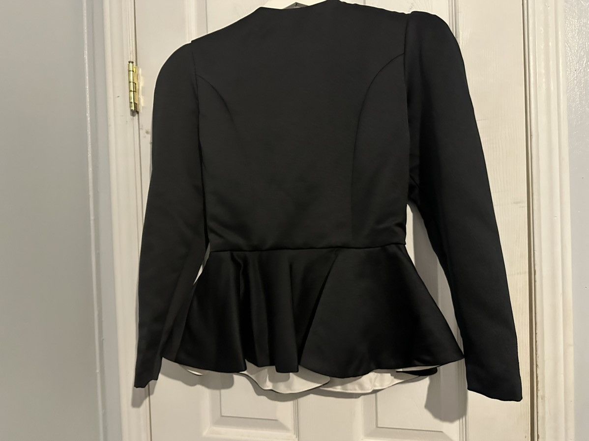 Saks Fifth Avenue Vtg 80s Saks Fifth Avenue Evening Blazer - Puff Sleeve Size S / US 4 / IT 40 - 4 Thumbnail