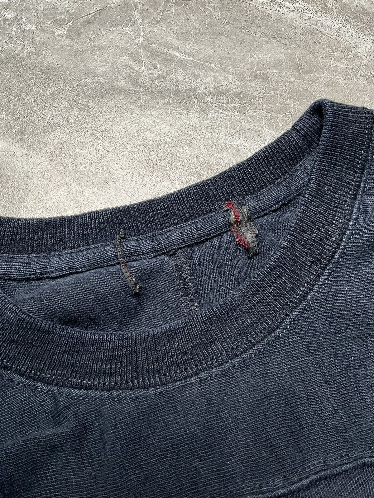 RRL Ralph Lauren RRL Indigo Dyed RRL 36 Logo Sweatshirt Size US L / EU 52-54 / 3 - 7 Thumbnail